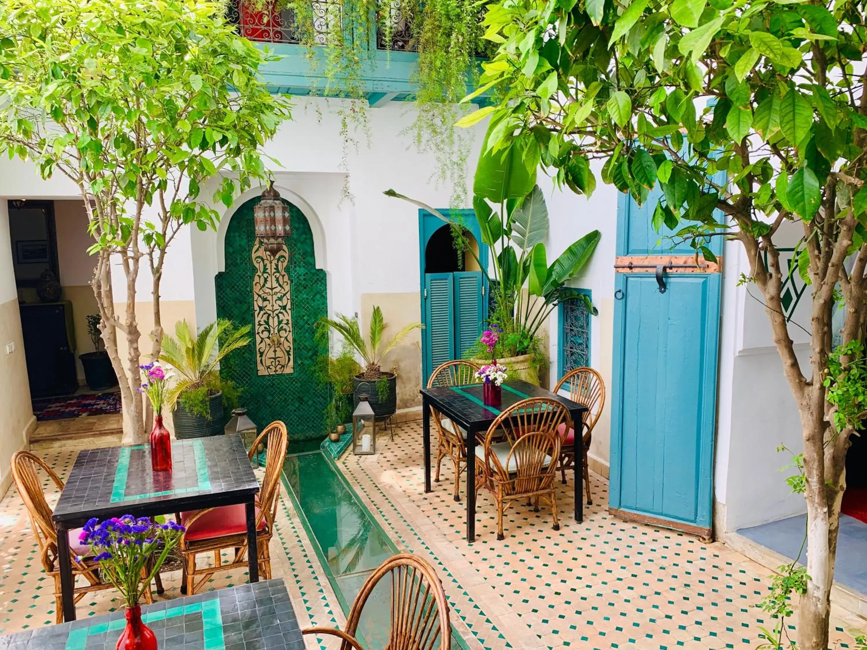 Lobby or reception in Riad 11 Zitoune