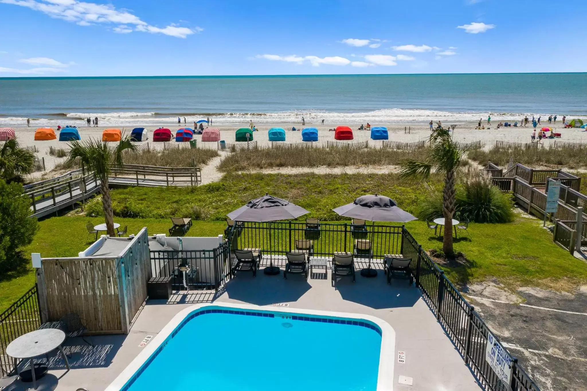 Beach, Pool View in The Beverley Beach House