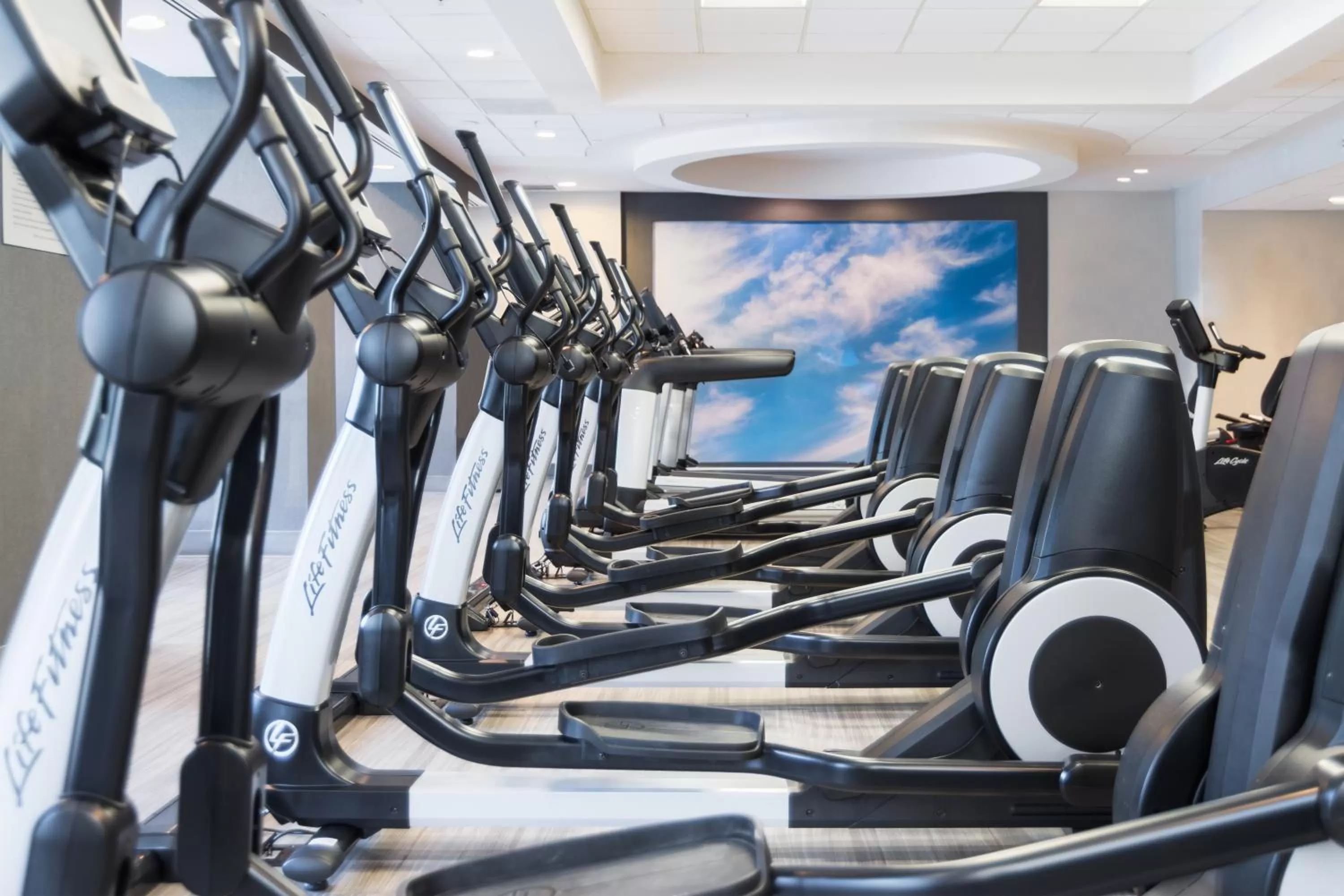 Fitness centre/facilities in Chicago Marriott Suites Deerfield