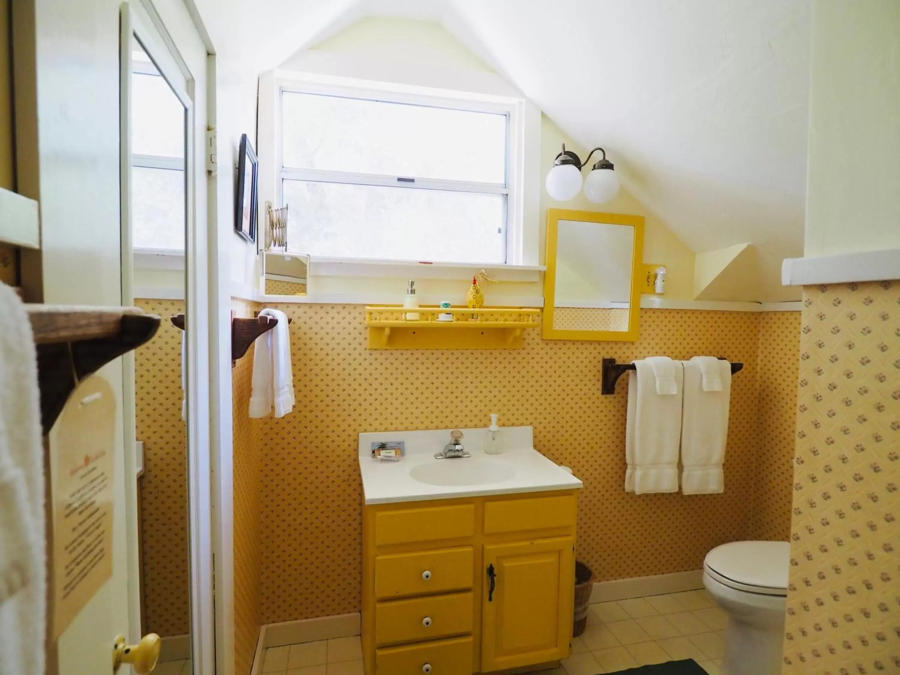 Bathroom in Mine and Farm, The Inn at Guerneville, CA