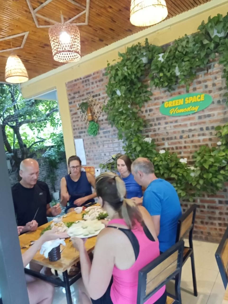 Breakfast in Green Space Homestay