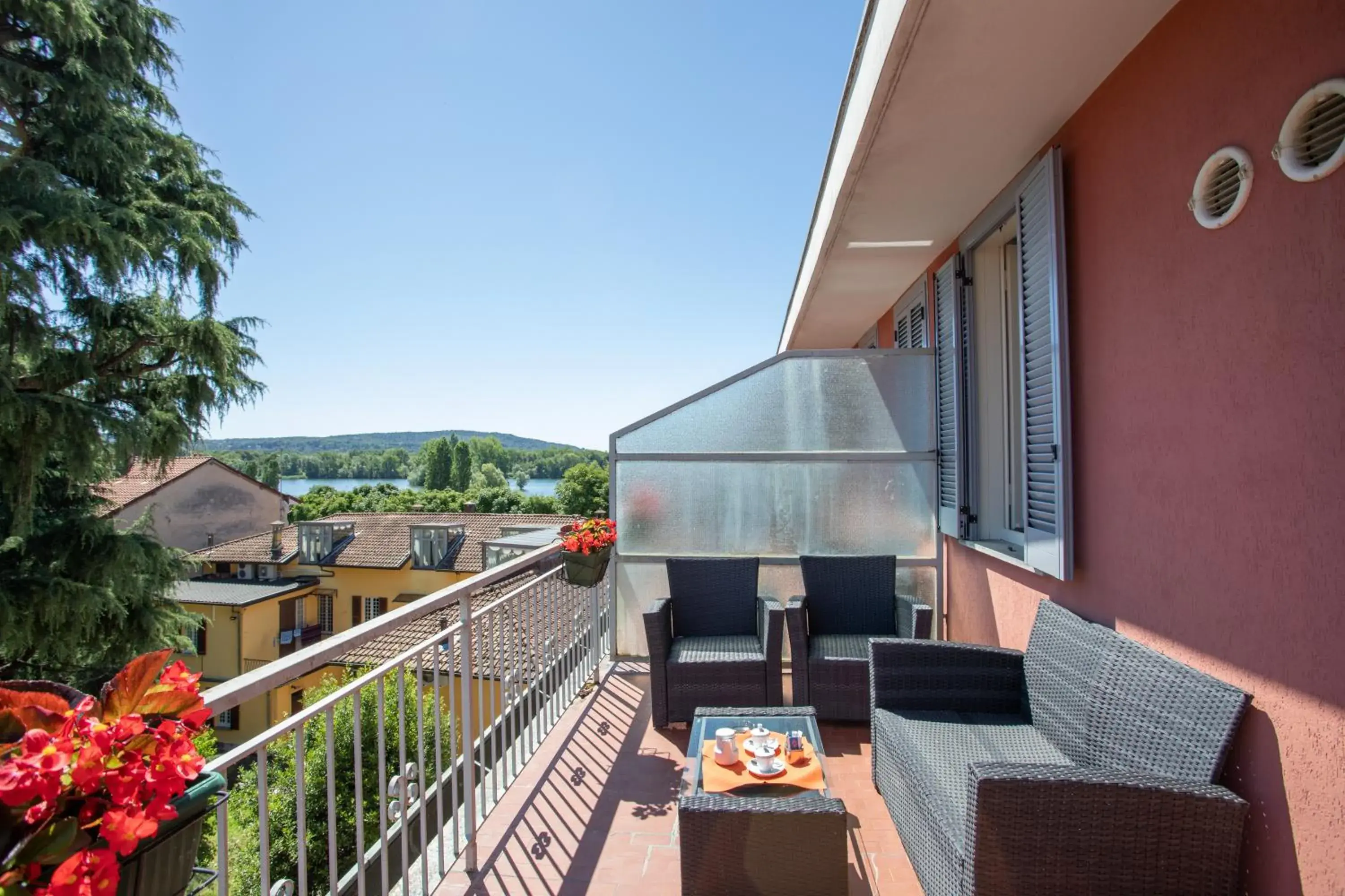 Balcony/Terrace in Hotel Dei Tigli