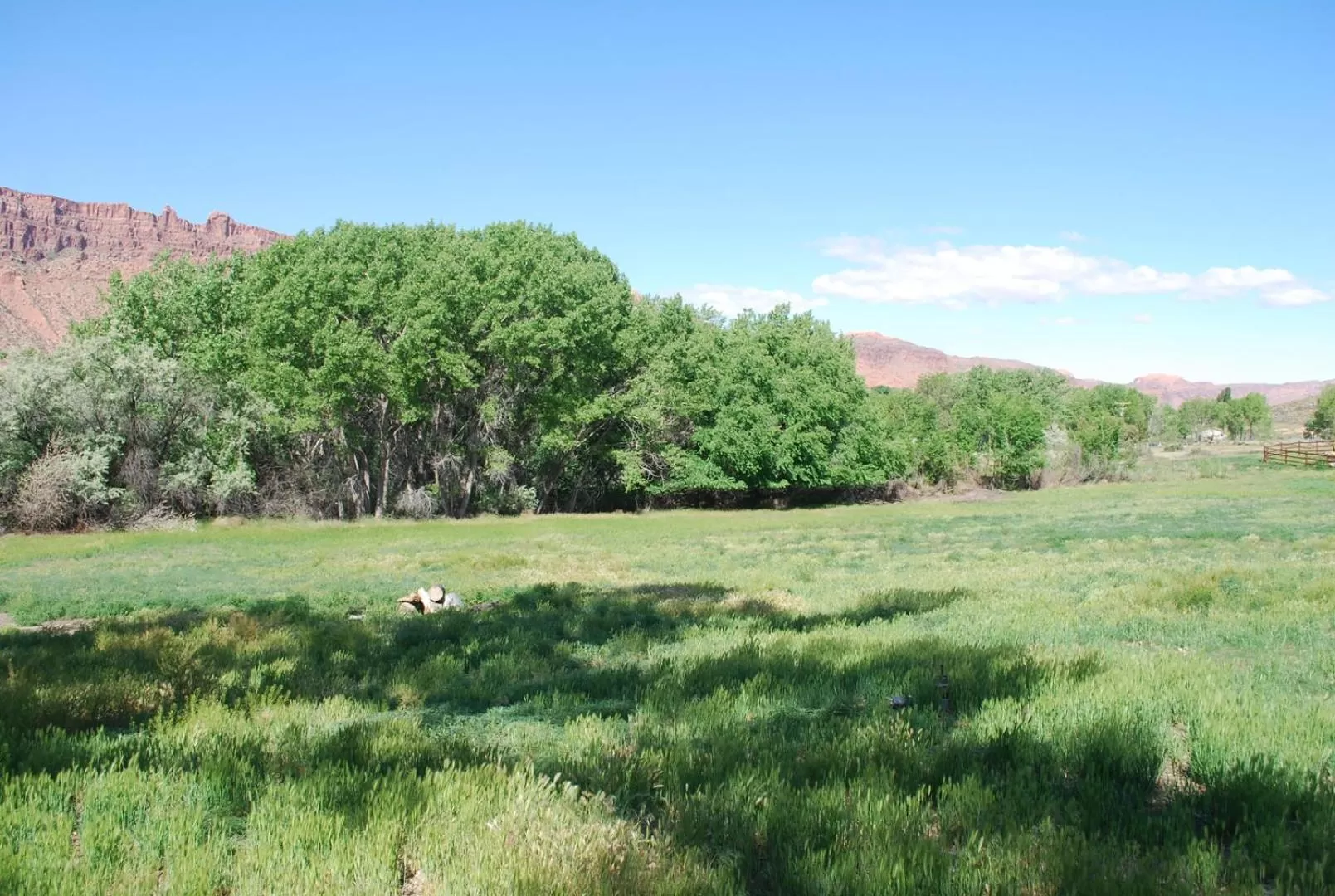 Landmark view in Red Moon Lodge