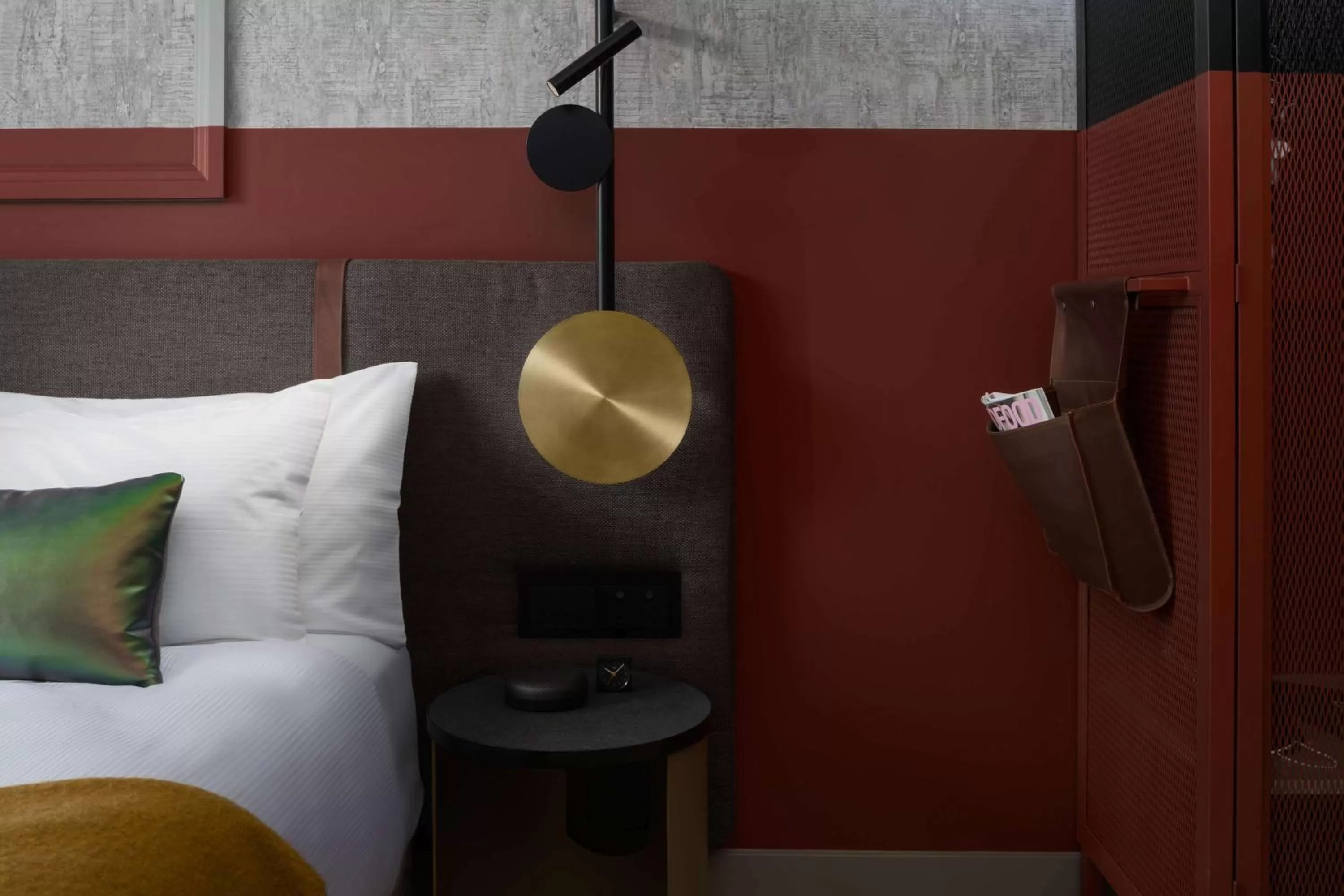 Seating area, Bed in QT Auckland