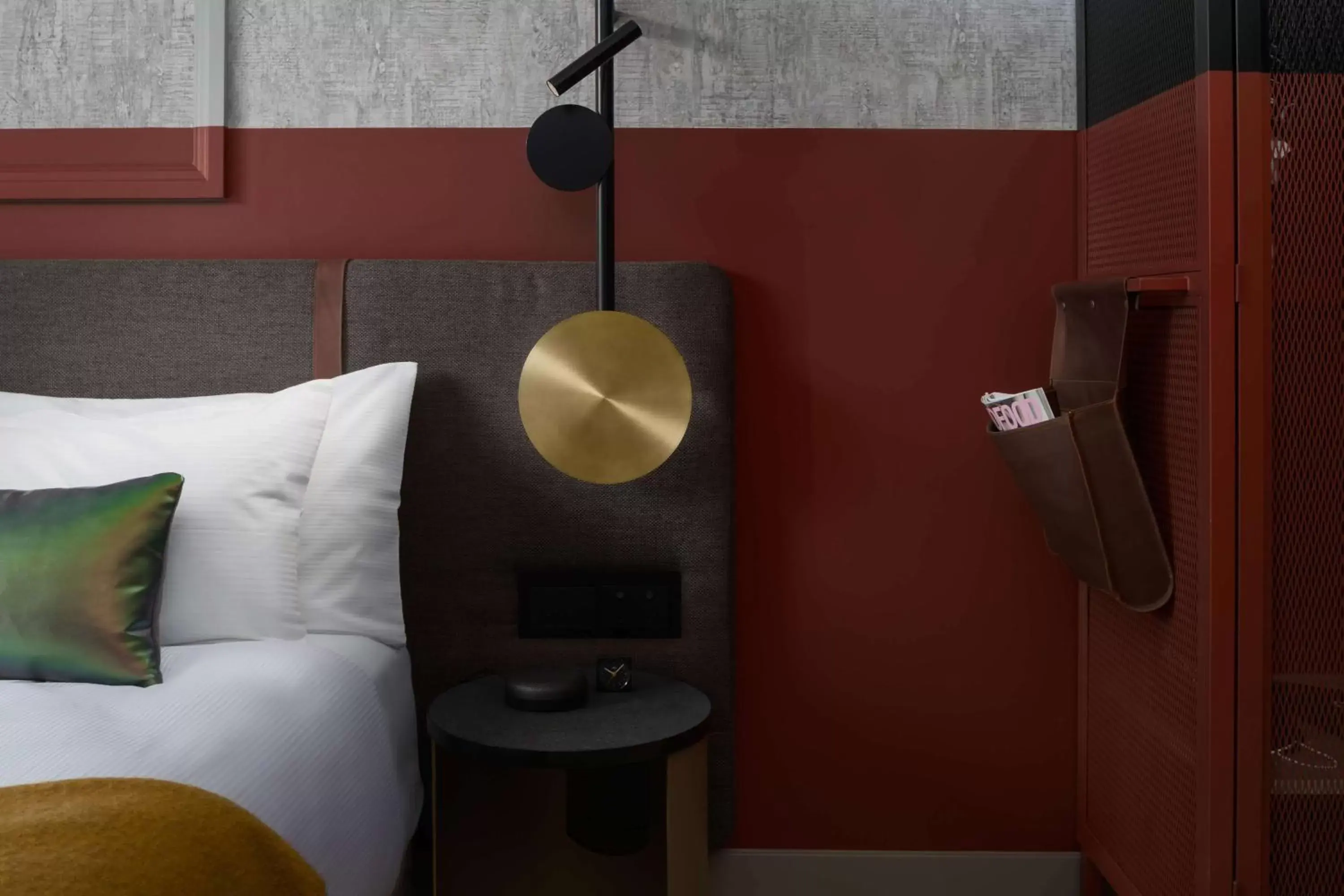 Seating area, Bed in QT Auckland Seating area, Bed in QT Auckland