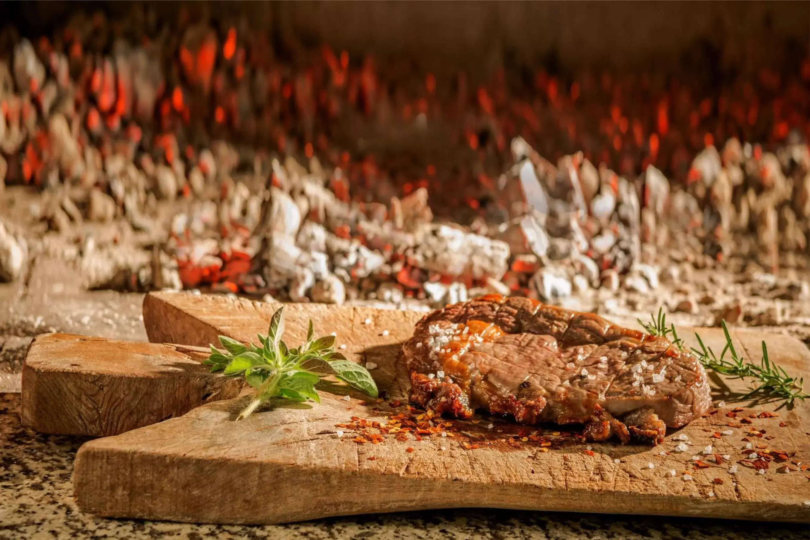 Food close-up in Villa Hotel Valle Del Marta Resort