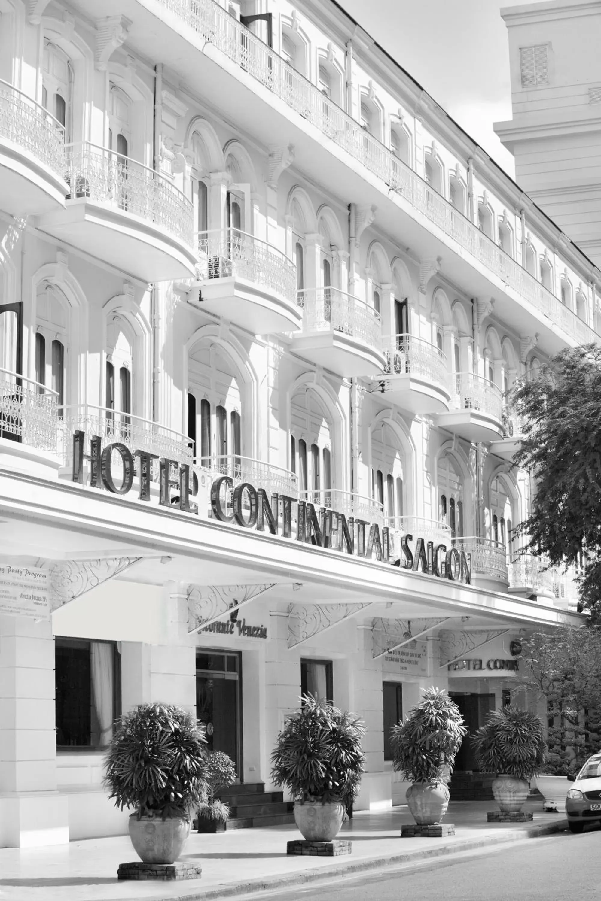 Facade/entrance, Property Building in Hotel Continental Saigon