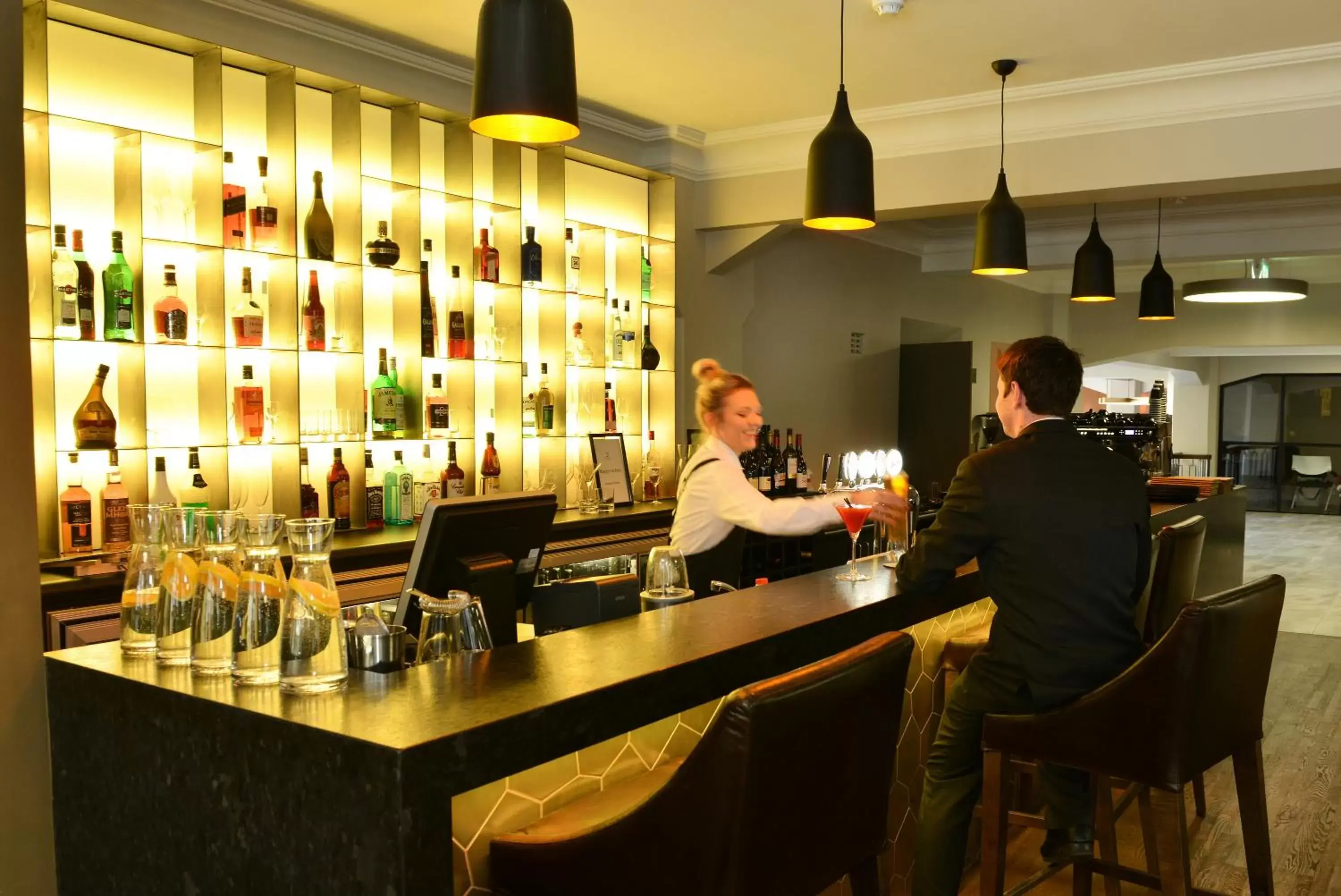 Lounge or bar in Distinction Dunedin Hotel Lounge or bar in Distinction Dunedin Hotel