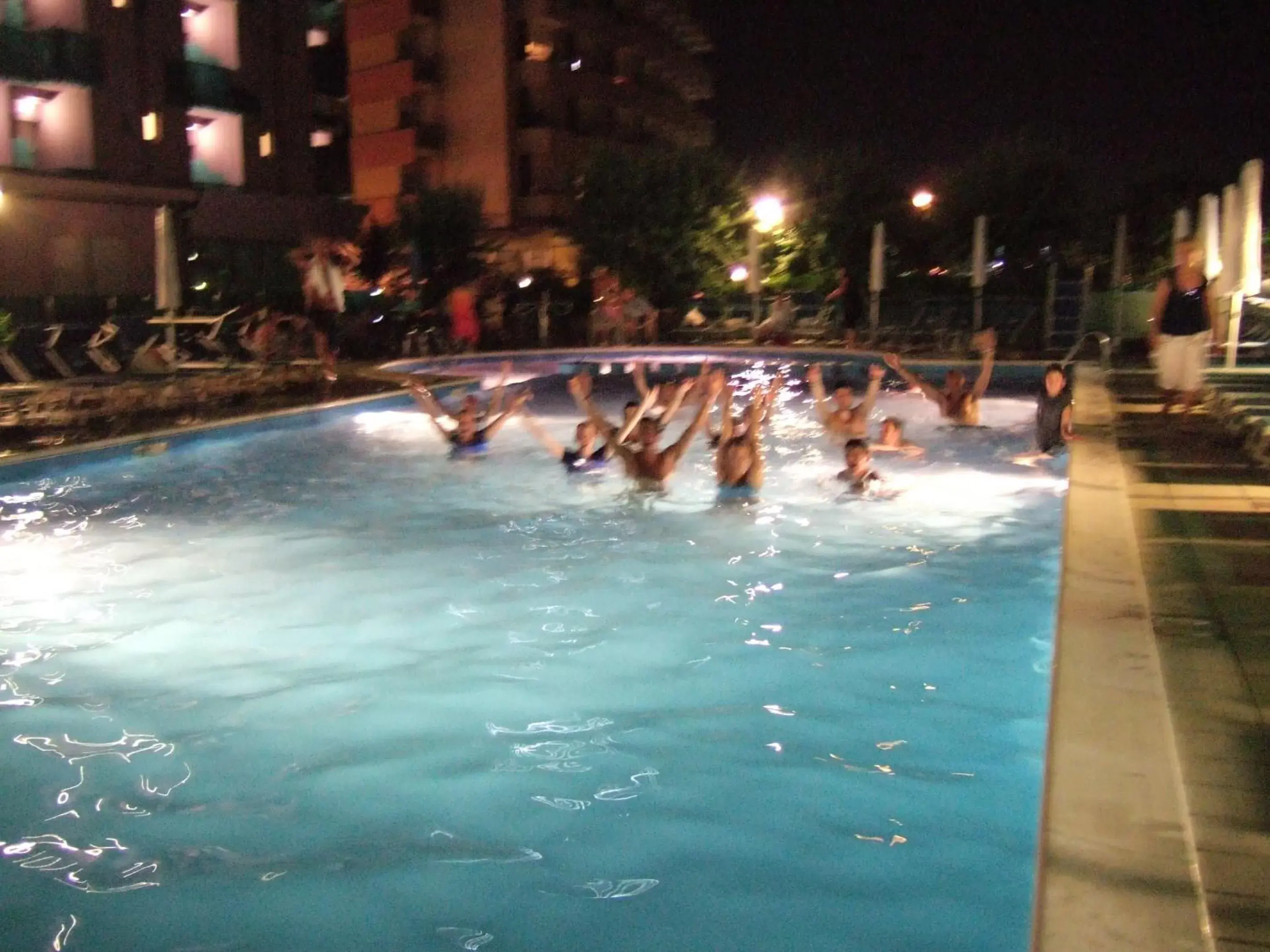 People, Swimming Pool in Hotel Lungomare