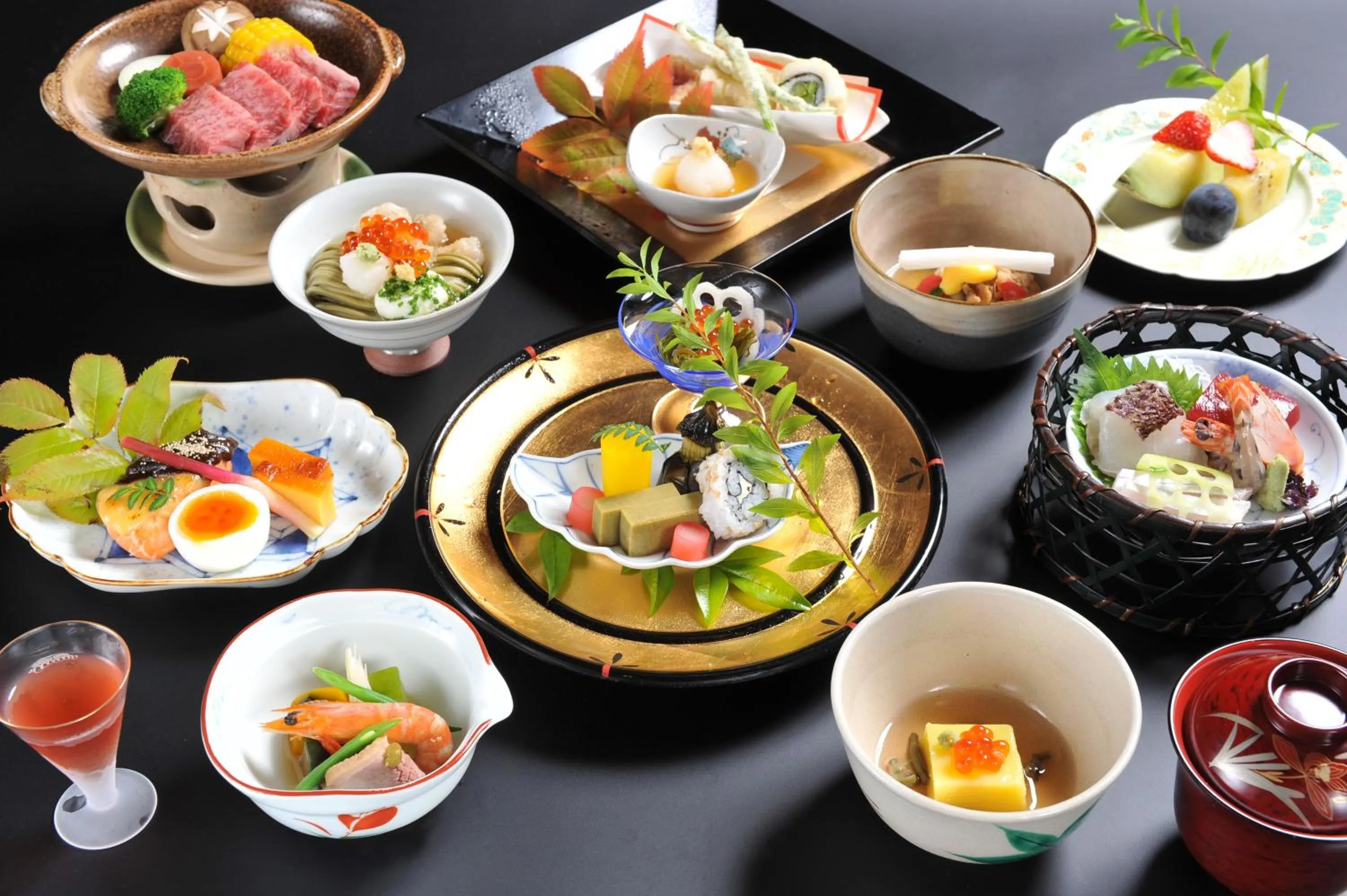 Dinner in Watazen Ryokan - Established in 1830