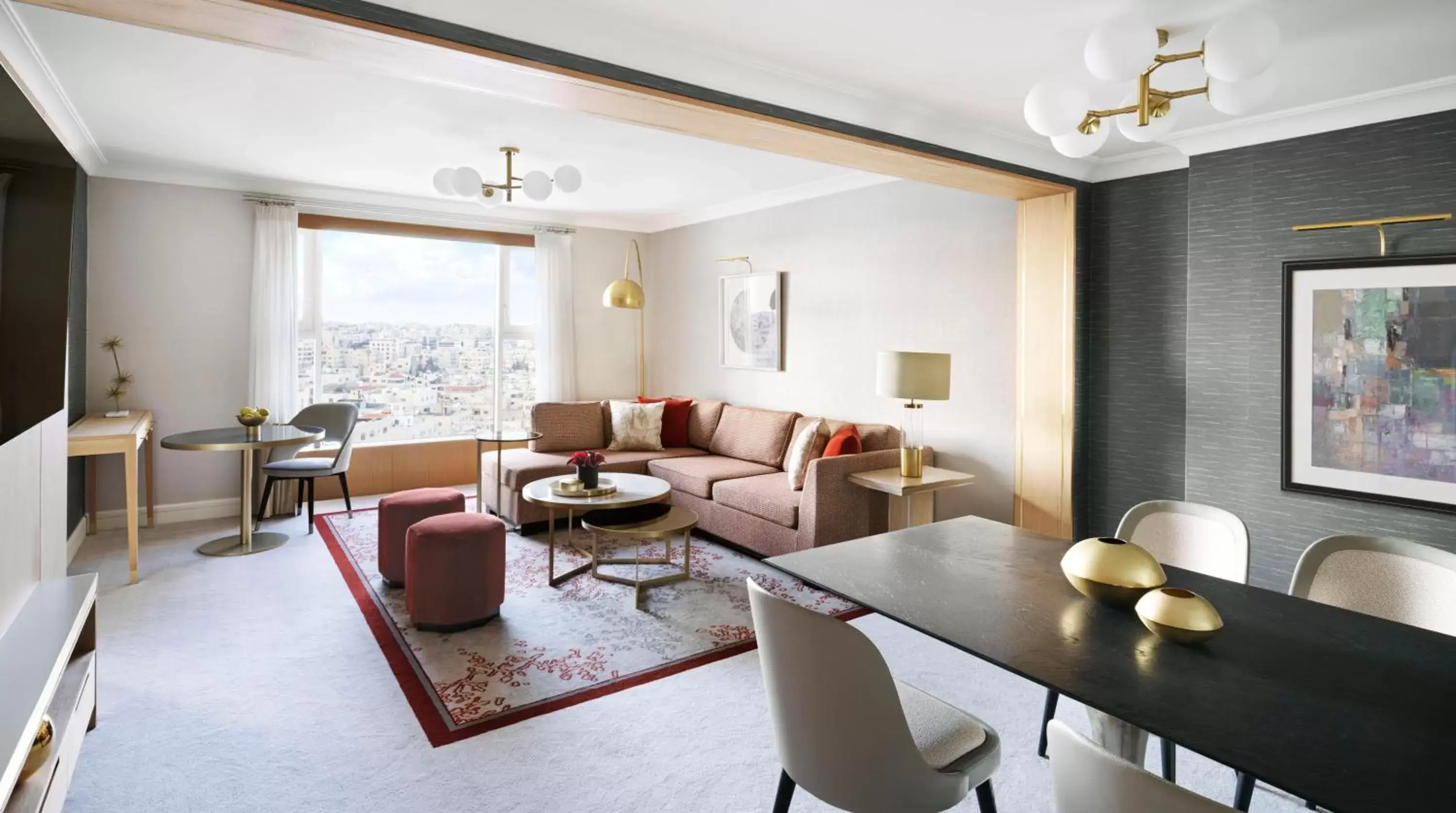 Living room, Seating Area in Four Seasons Hotel Amman