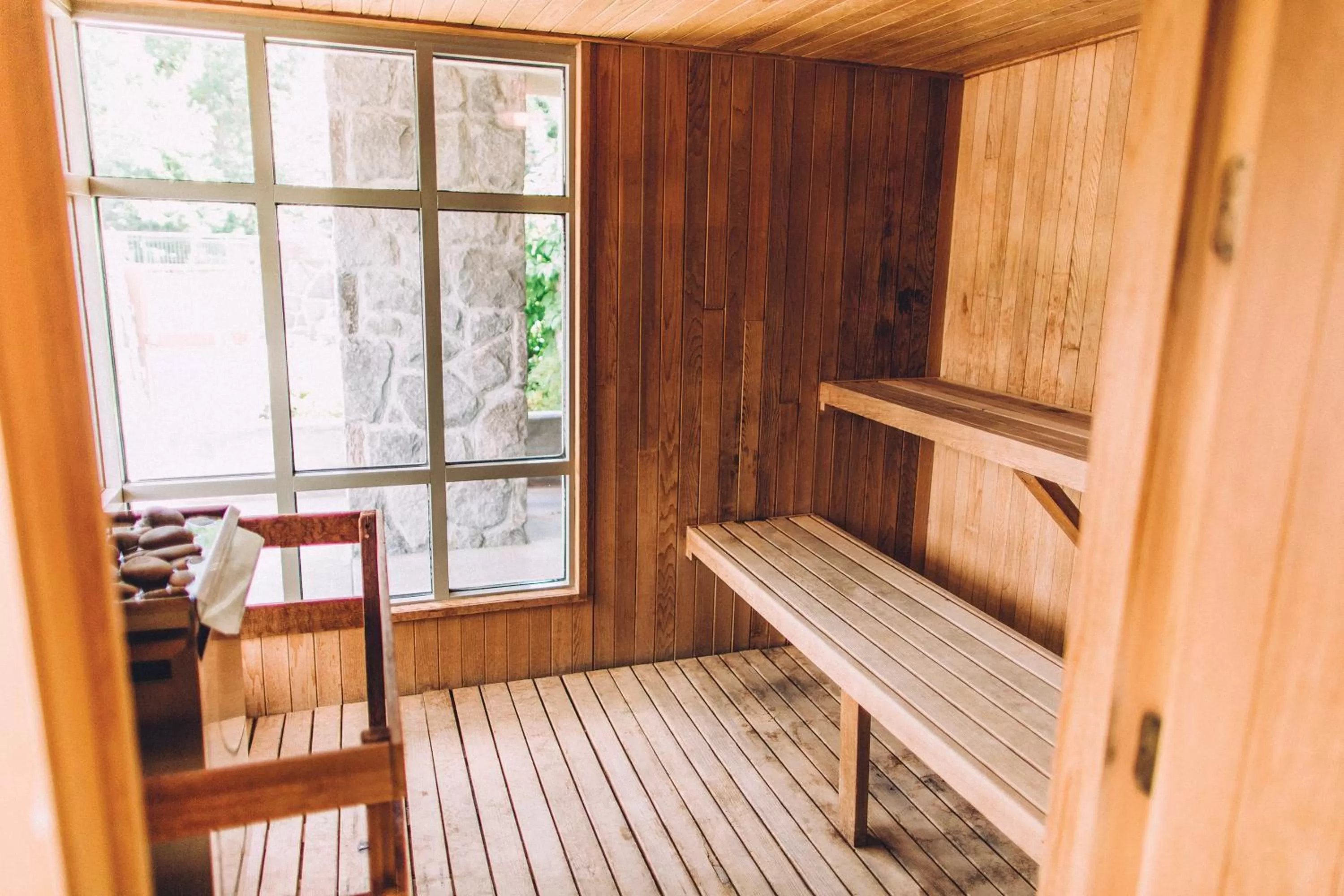 Sauna in Pan Pacific Whistler Village Centre
