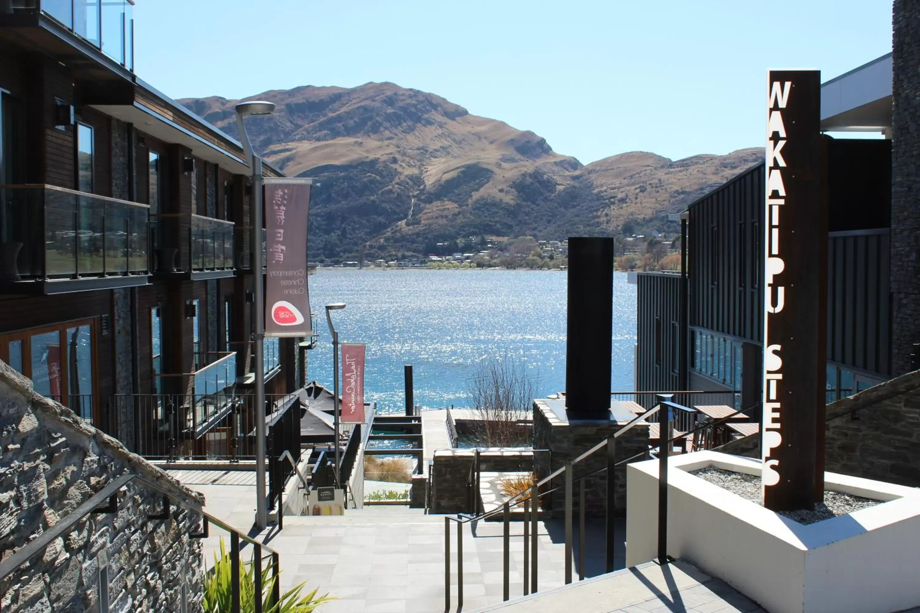 Day, Mountain View in Queenstown Village Apartments