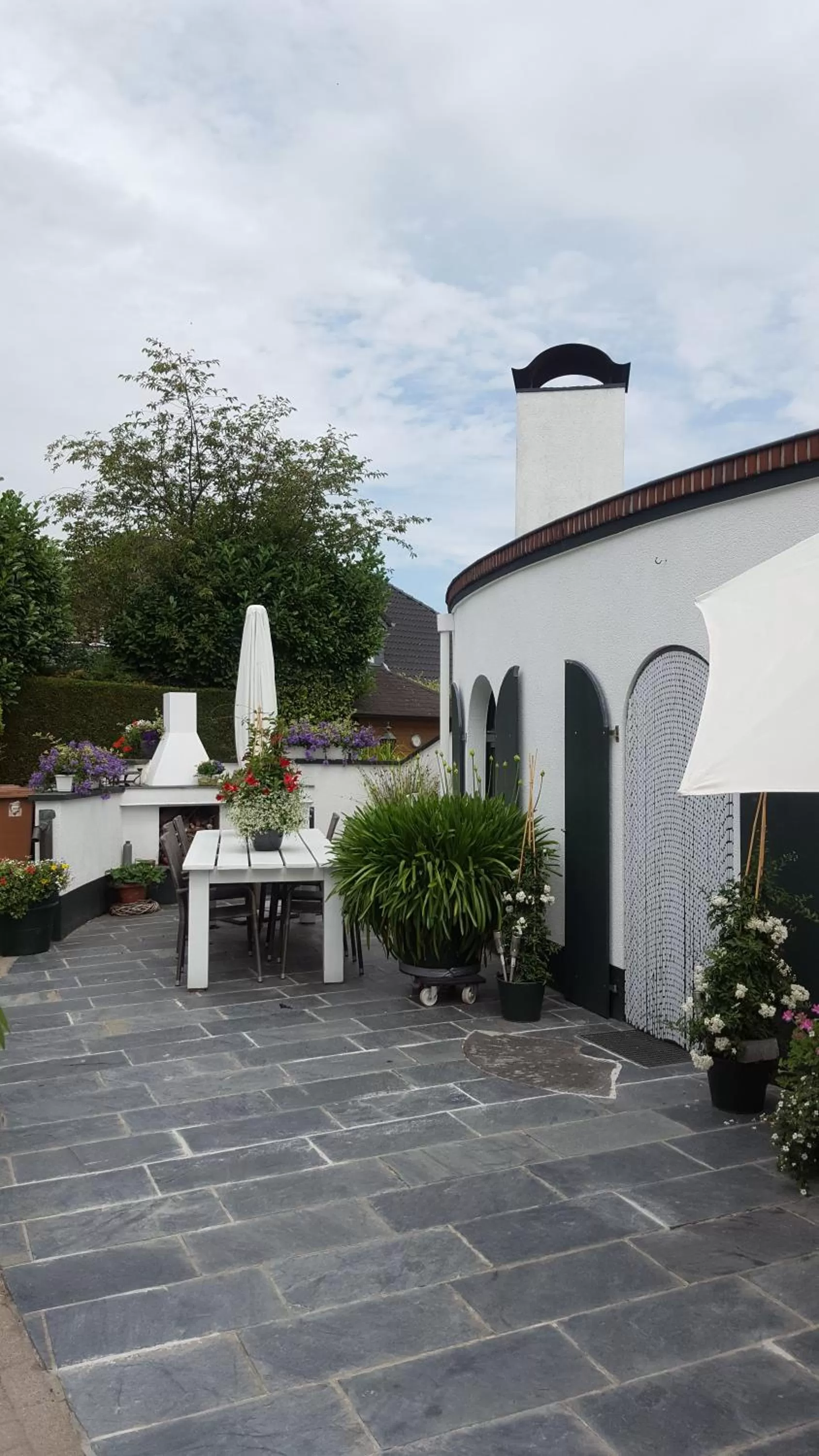 Garden in De Witte Molen Kranenburg