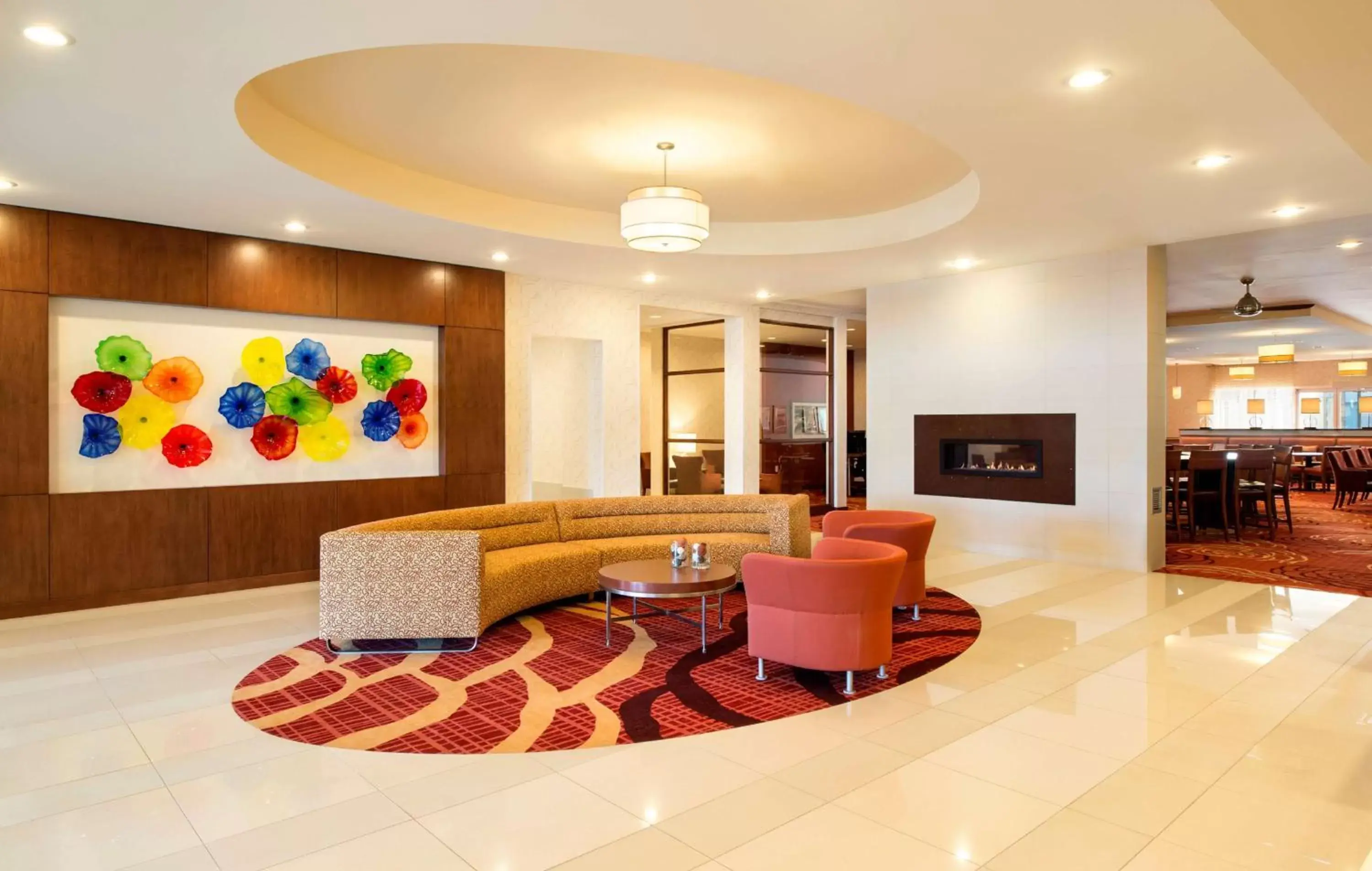 Lobby or reception, Lobby/Reception in Homewood Suites by Hilton Winnipeg Airport - Polo Park