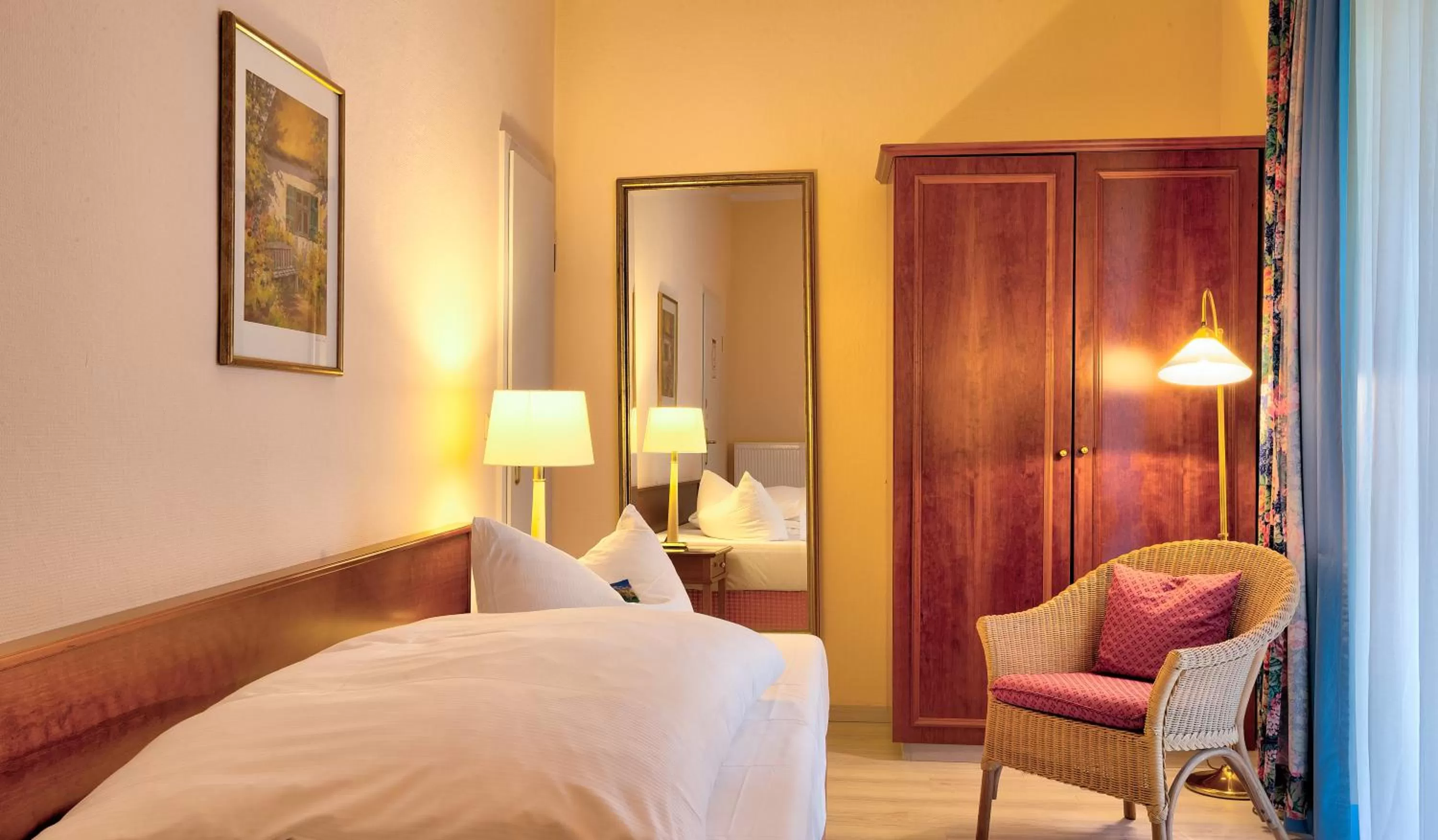 Photo of the whole room, Bed in Hotel Döllnsee-Schorfheide