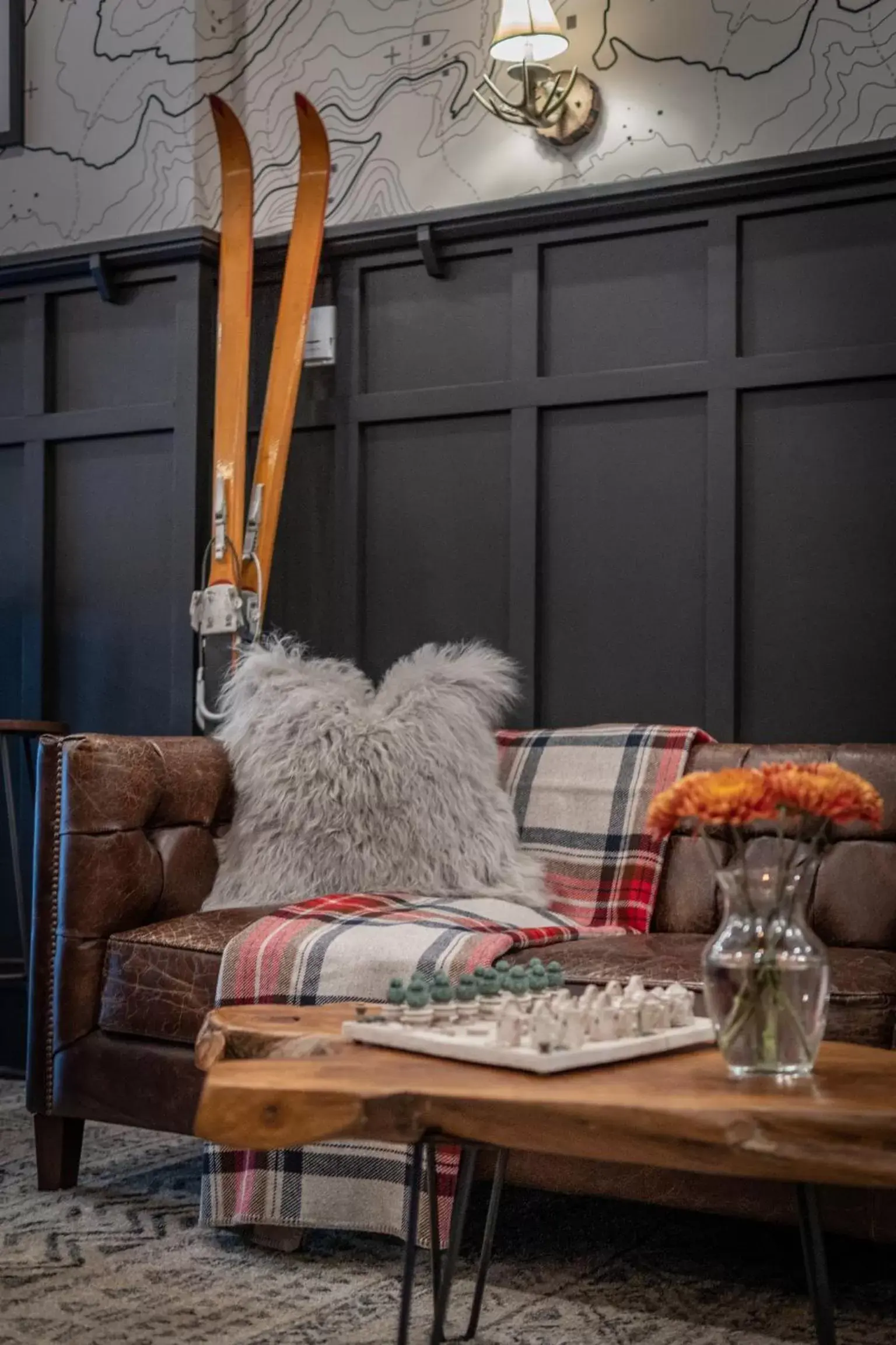 Seating Area in The Alpine Lodge