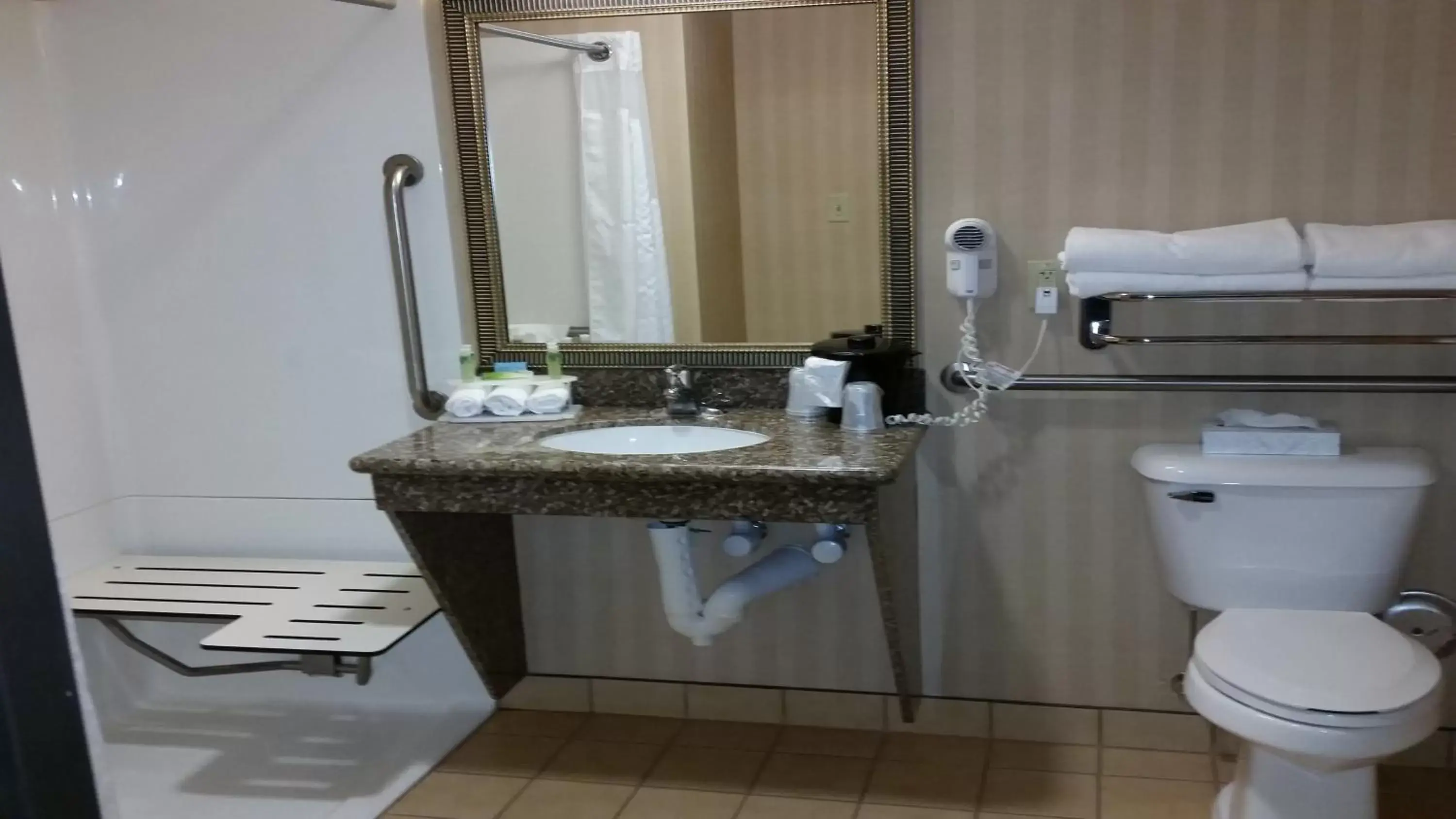 Bathroom in Holiday Inn Express & Suites New Buffalo, MI, an IHG Hotel