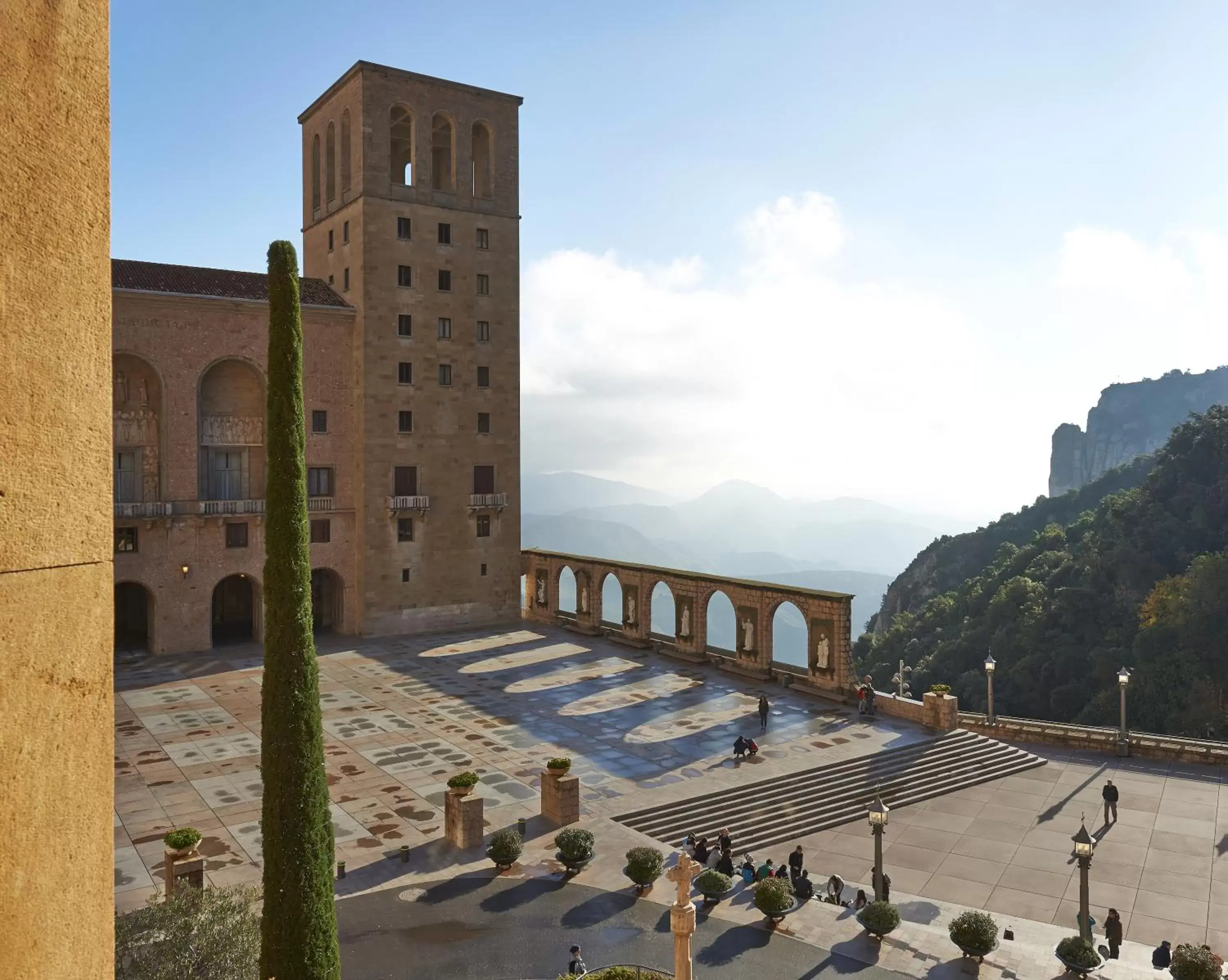 View (from property/room) in Hotel Abat Cisneros Montserrat