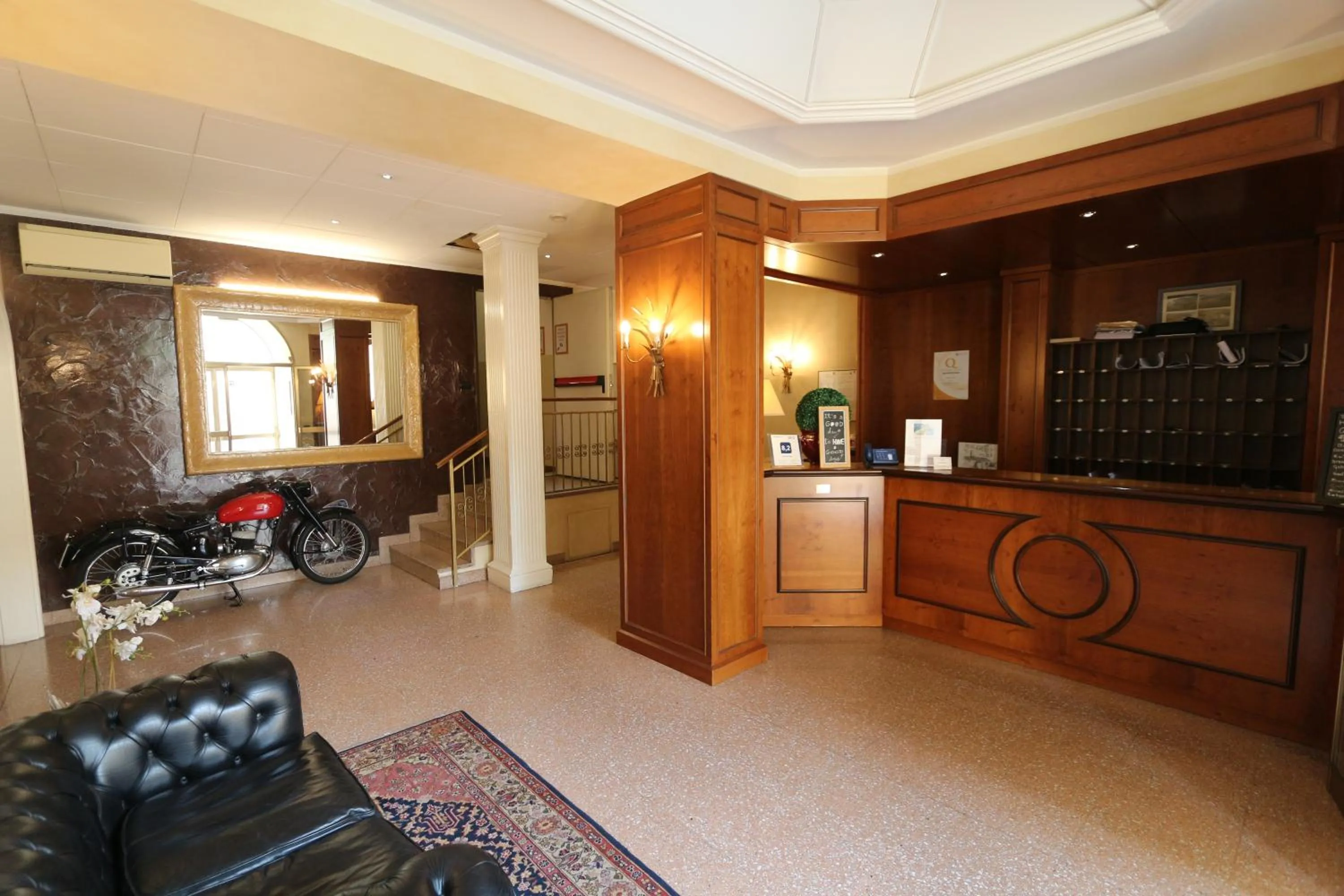 Lobby or reception in Hotel Dei Tigli