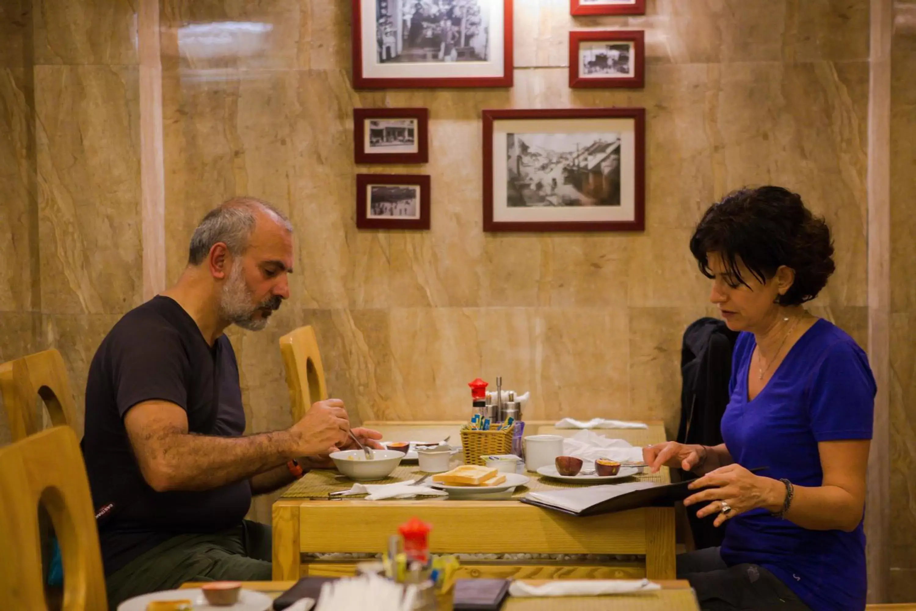 Buffet breakfast in Golden Art Hotel Buffet breakfast in Golden Art Hotel