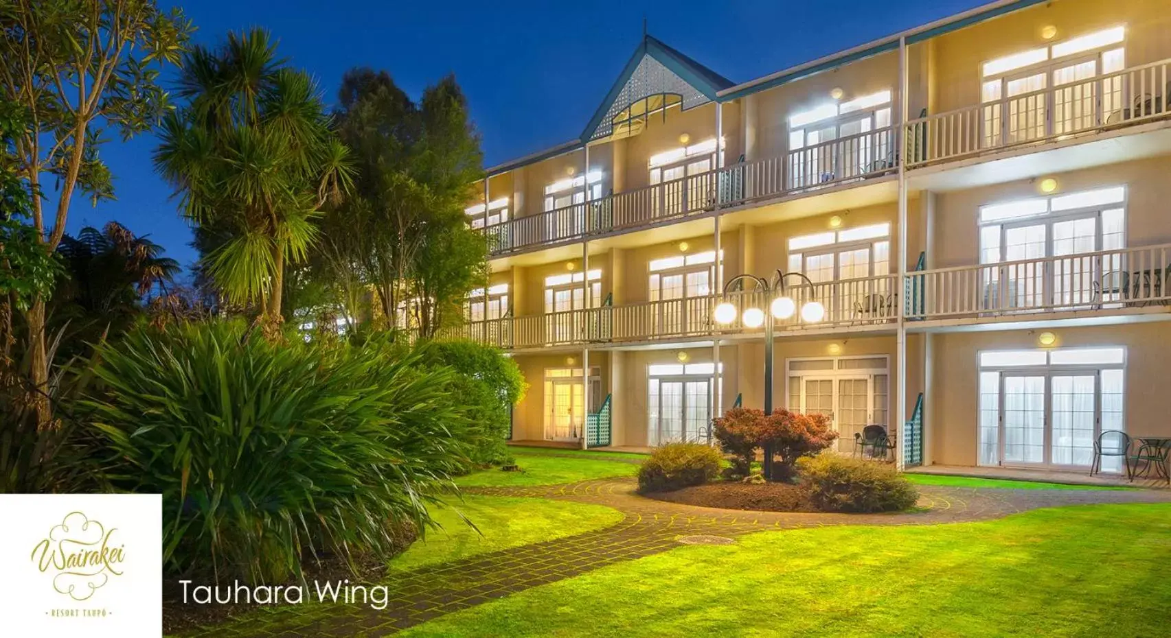 Facade/entrance, Property Building in Wairakei Resort Taupo