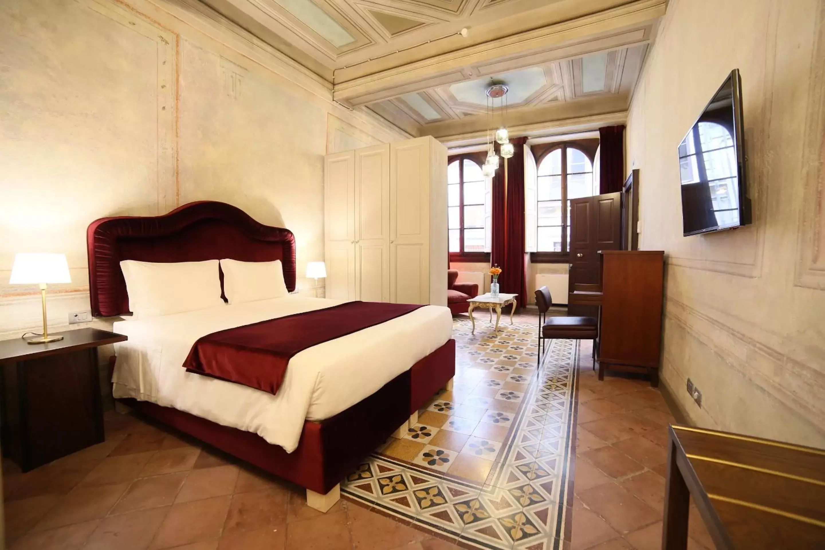 Bedroom in Palazzo San Niccolò