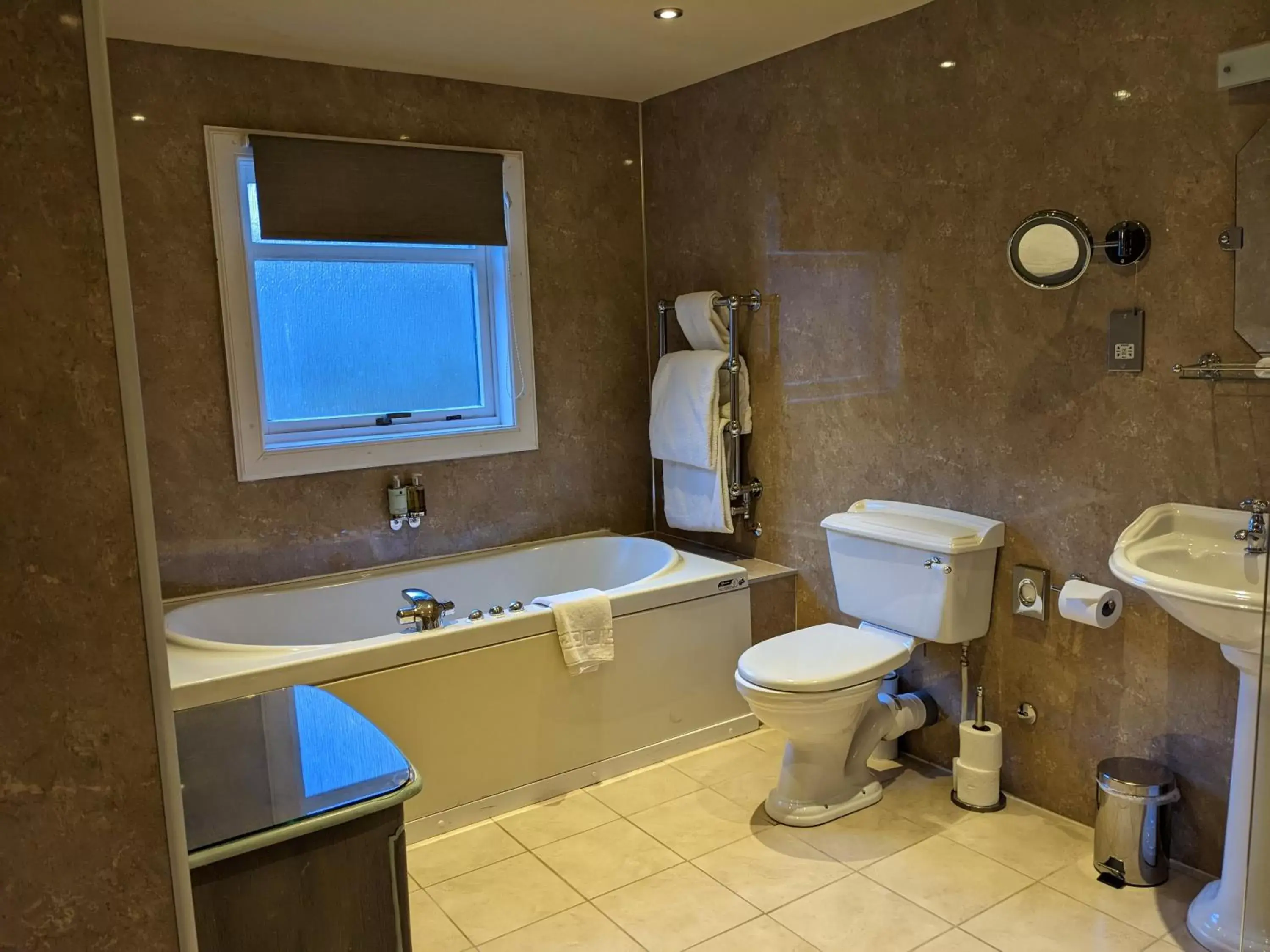 Toilet, Bathroom in Dalhousie Castle Hotel