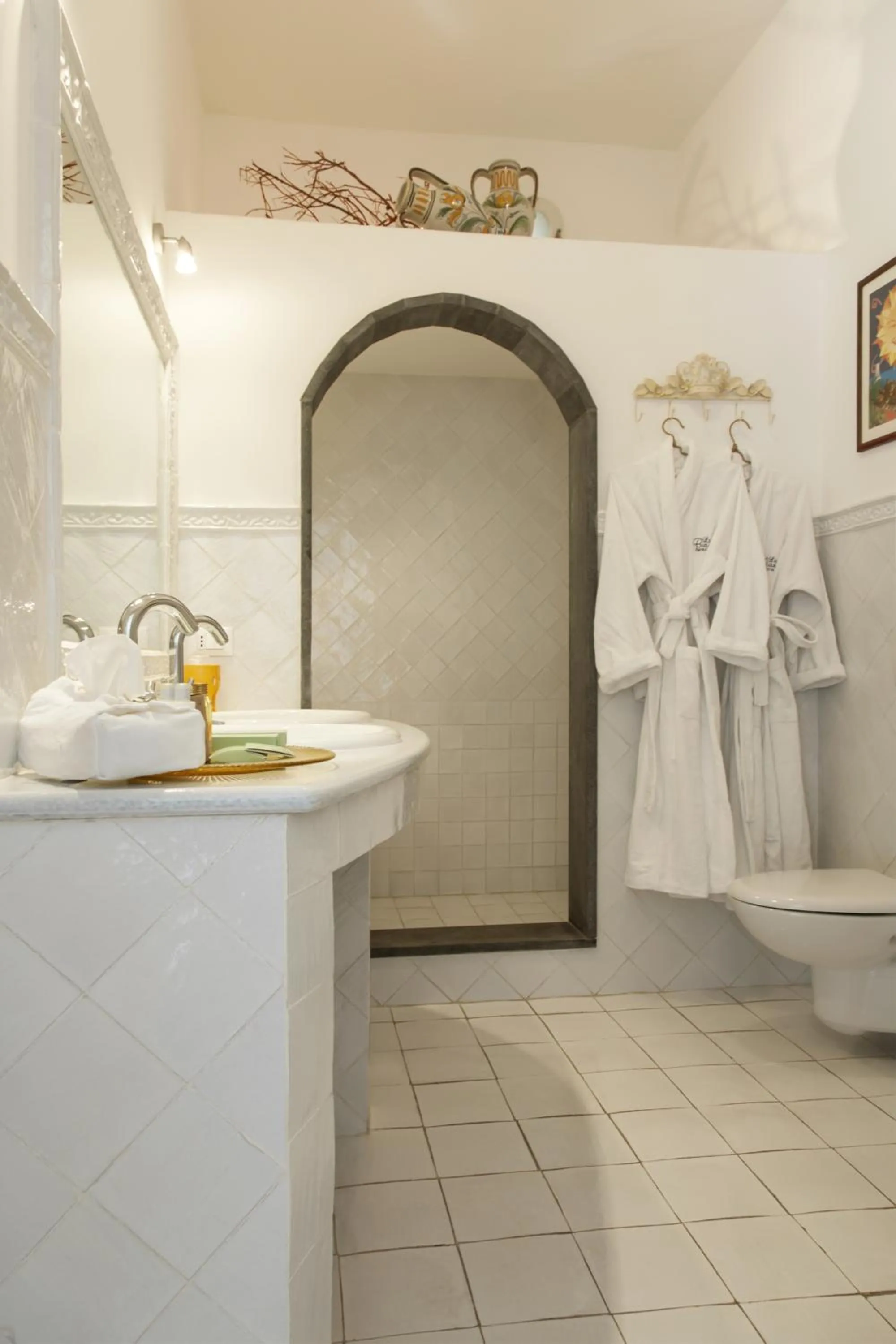 Shower in Hotel Lisca Bianca