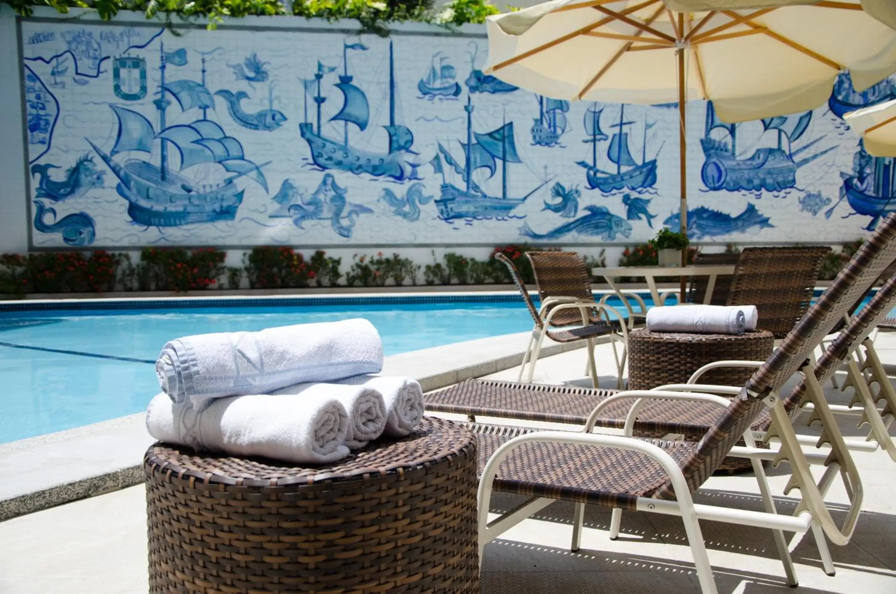 Swimming Pool in Grande Hotel da Barra