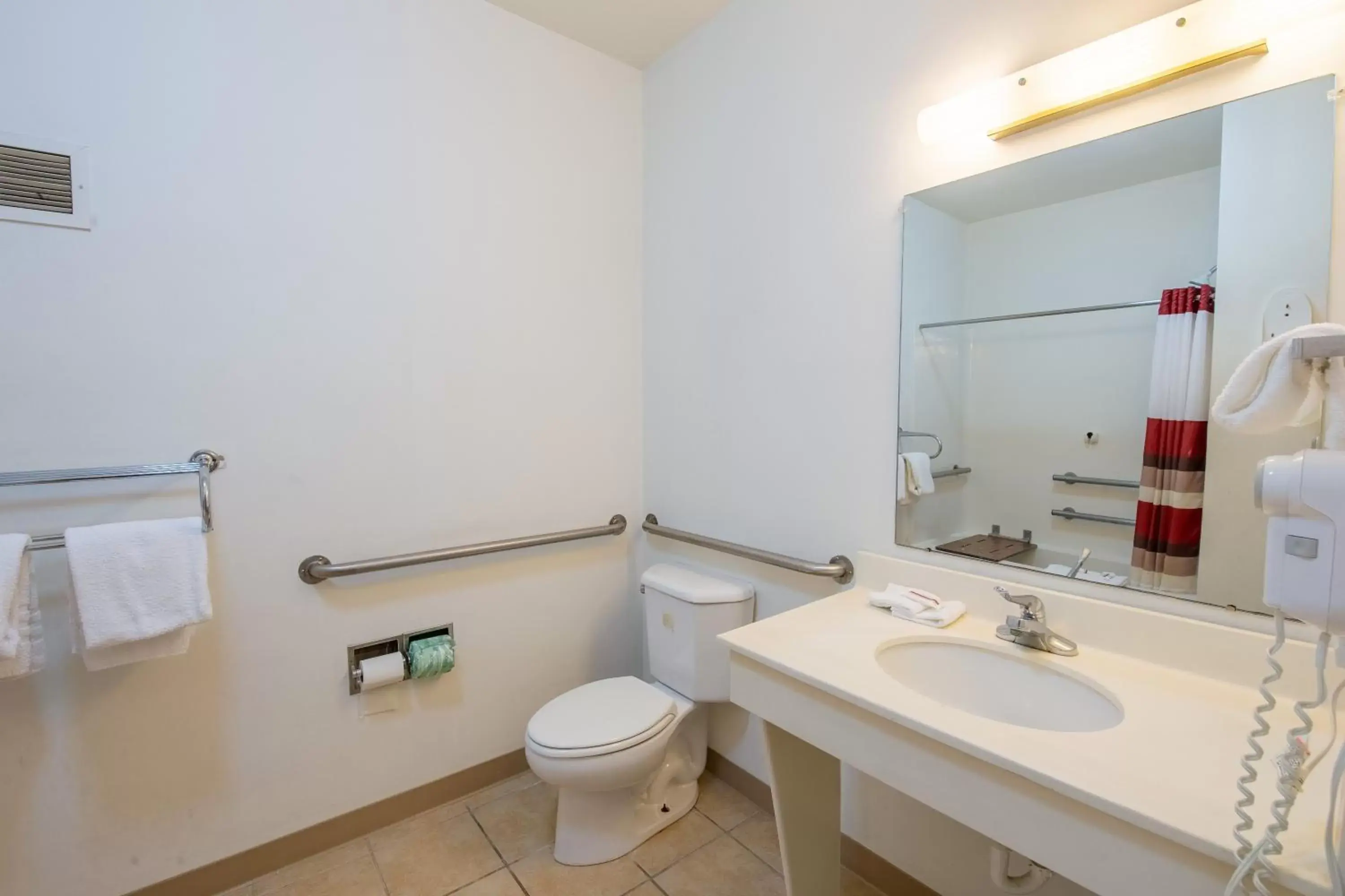 Bathroom in Red Roof Inn & Suites Indianapolis Airport