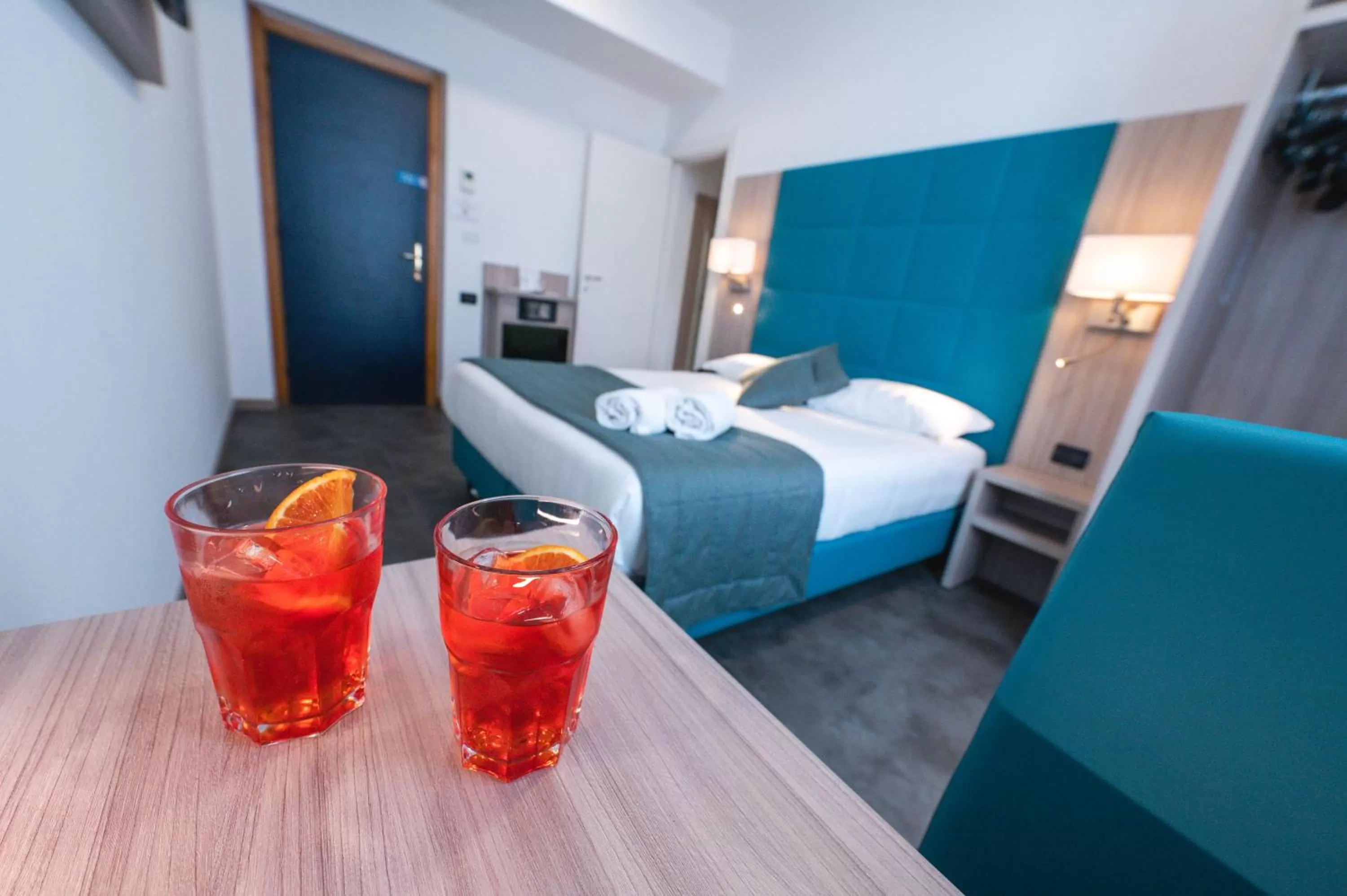Food and drinks, Bed in Coccodrillo Hotel & Apartments