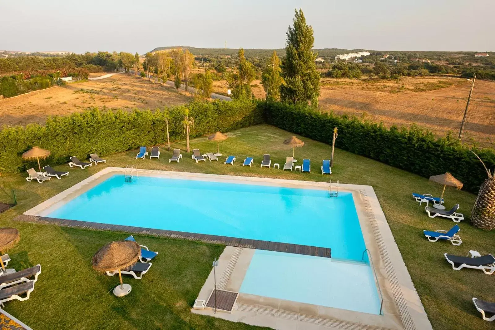 Pool View in Hotel dos Zimbros