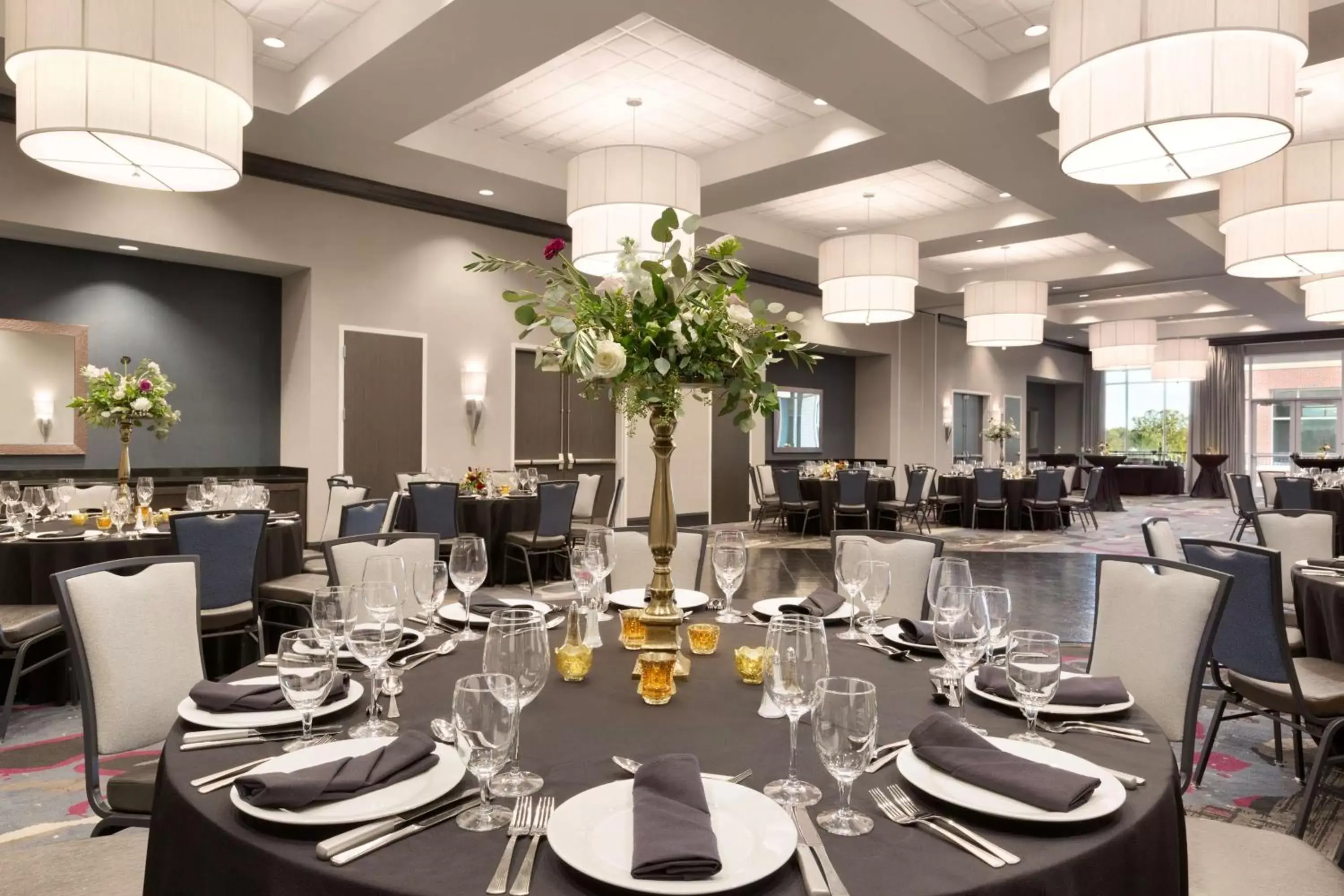 Meeting/conference room, Restaurant/Places to Eat in Embassy Suites by Hilton Greenville Downtown Riverplace
