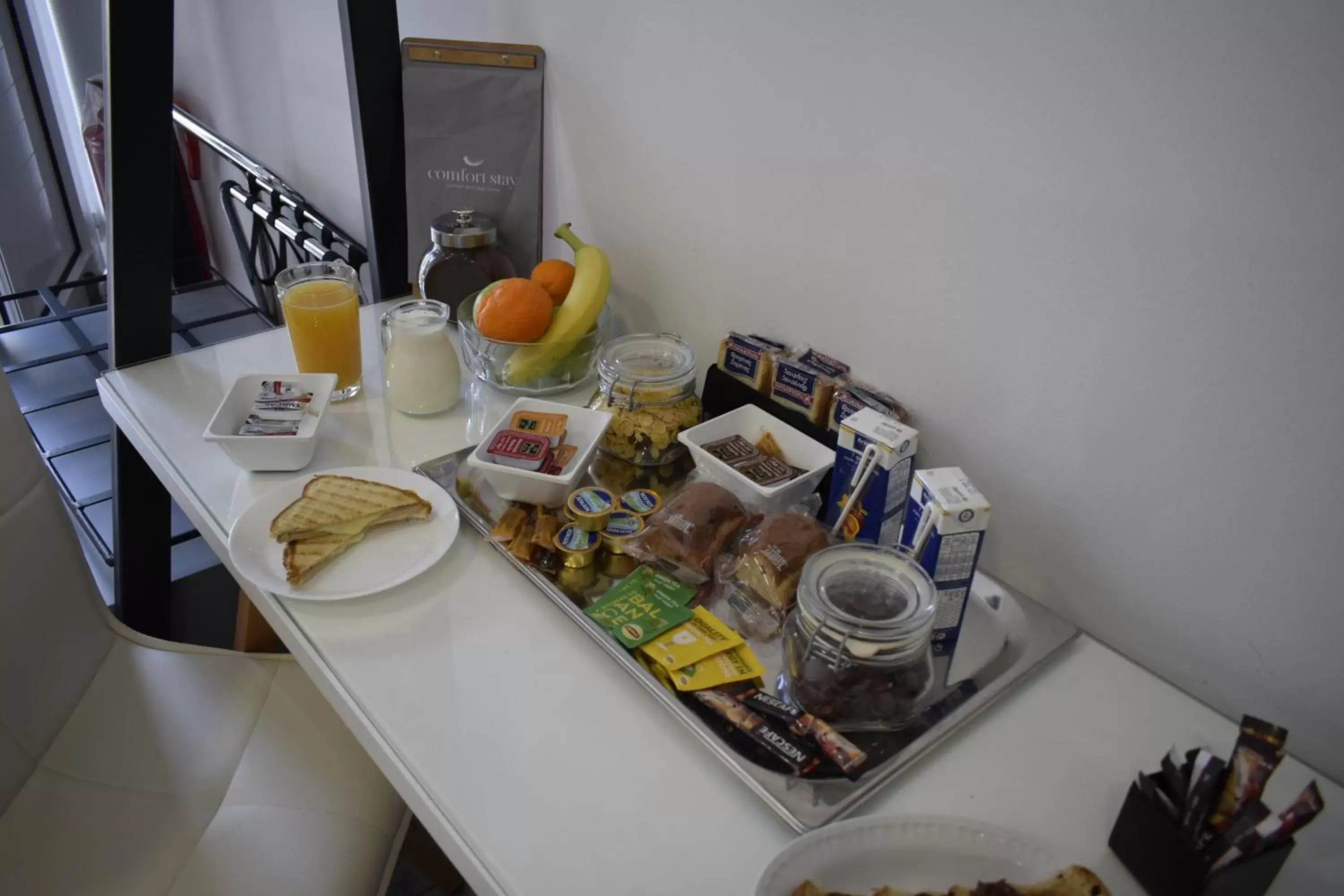 Continental breakfast in Comfort Stay Airport Studios - FREE shuttle from the Athens airport