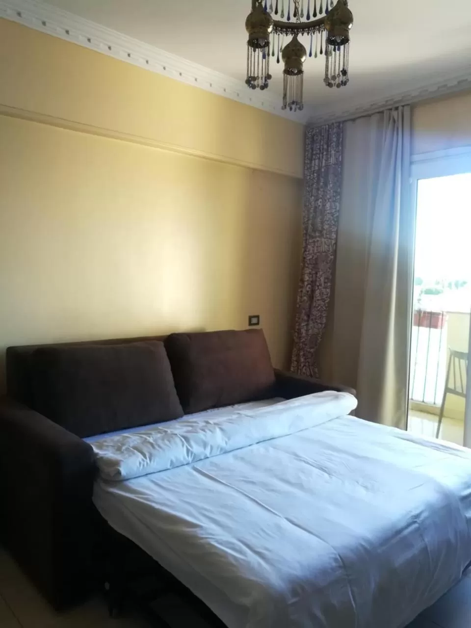 Bed in Philae Hotel Aswan