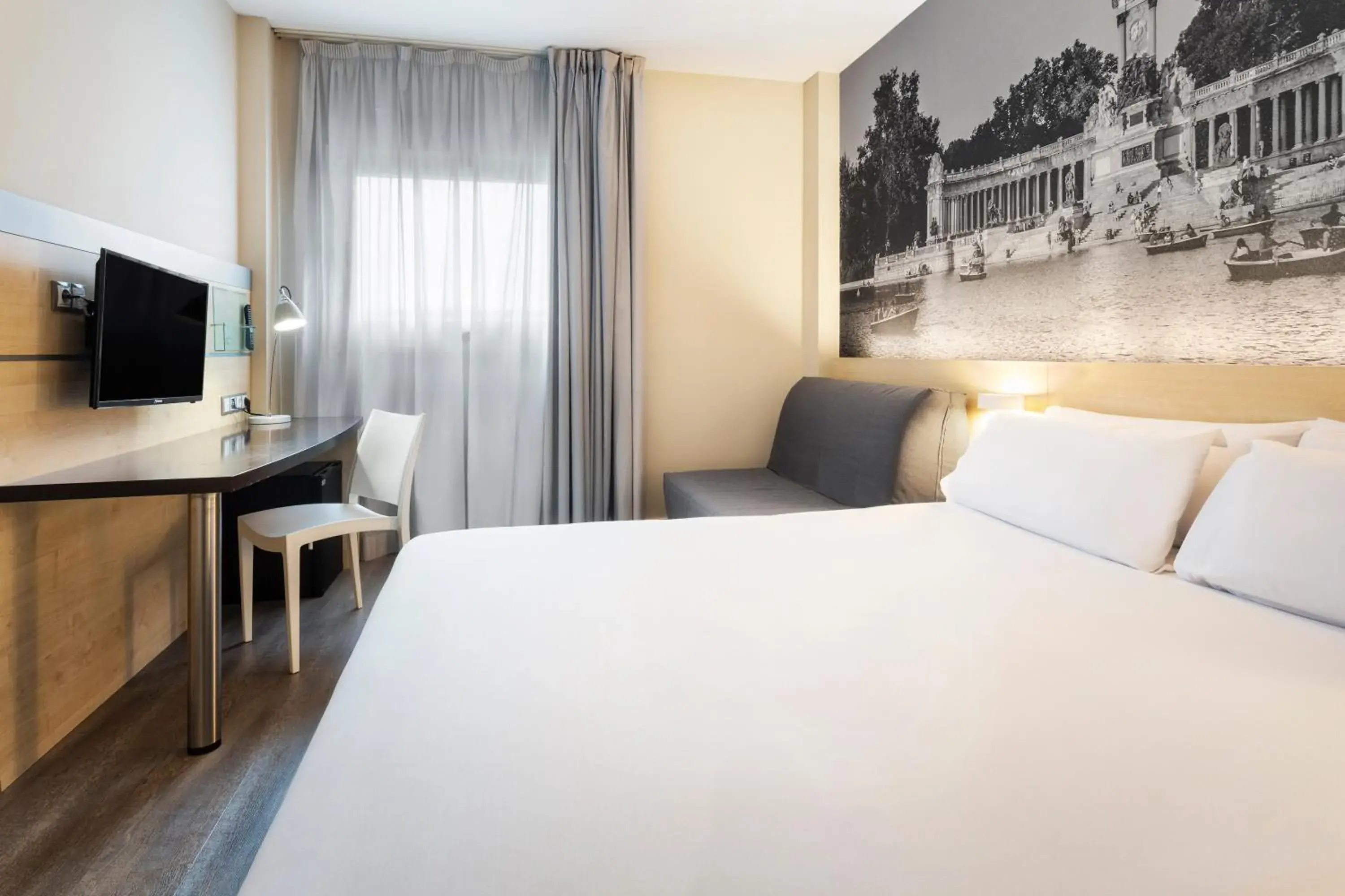 Bed in B&B HOTEL Madrid Aeropuerto T1 T2 T3