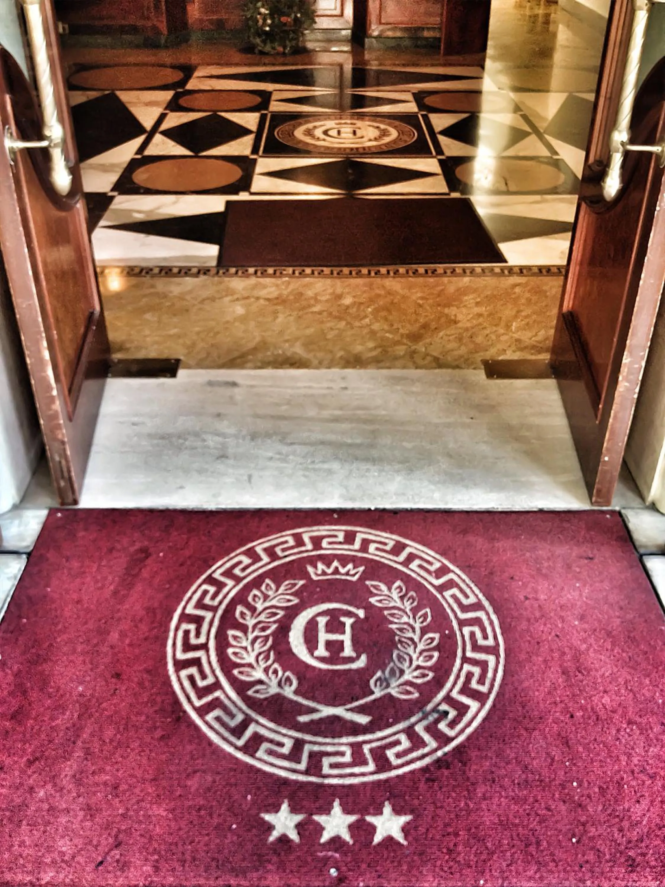 Decorative detail in Hotel Cilicia