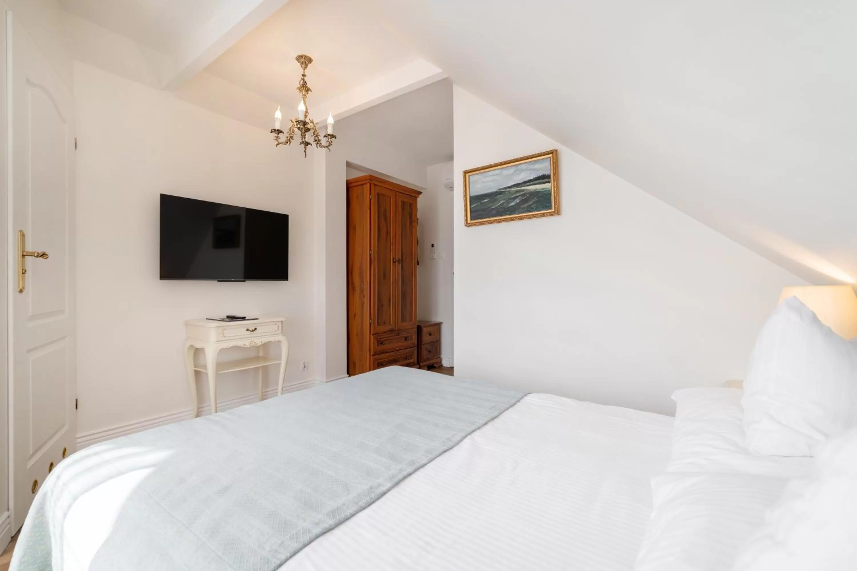 Bed in Pensjonat & Restauracja Admirał