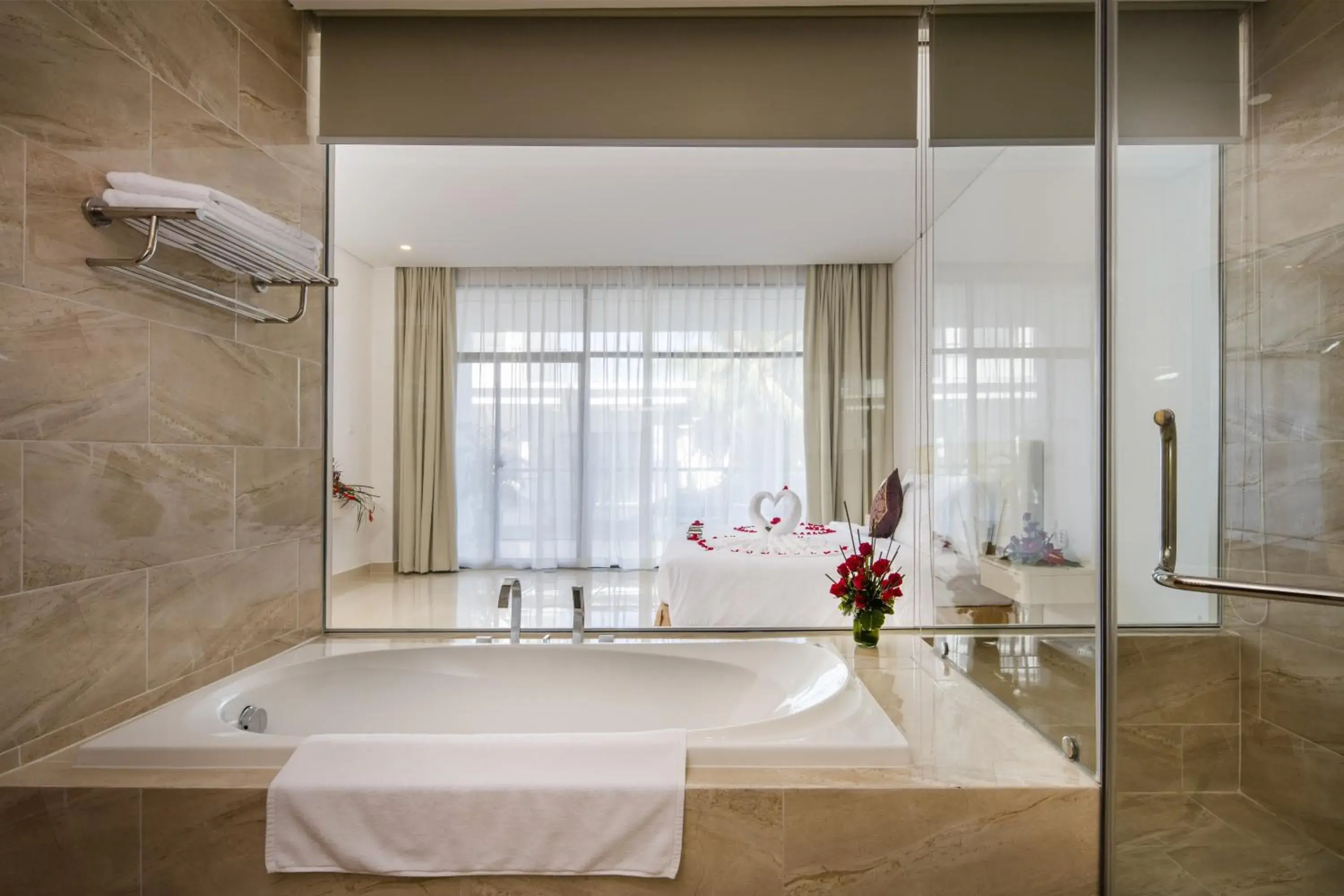 Bathroom in Diamond Bay Condotel Resort Nha Trang