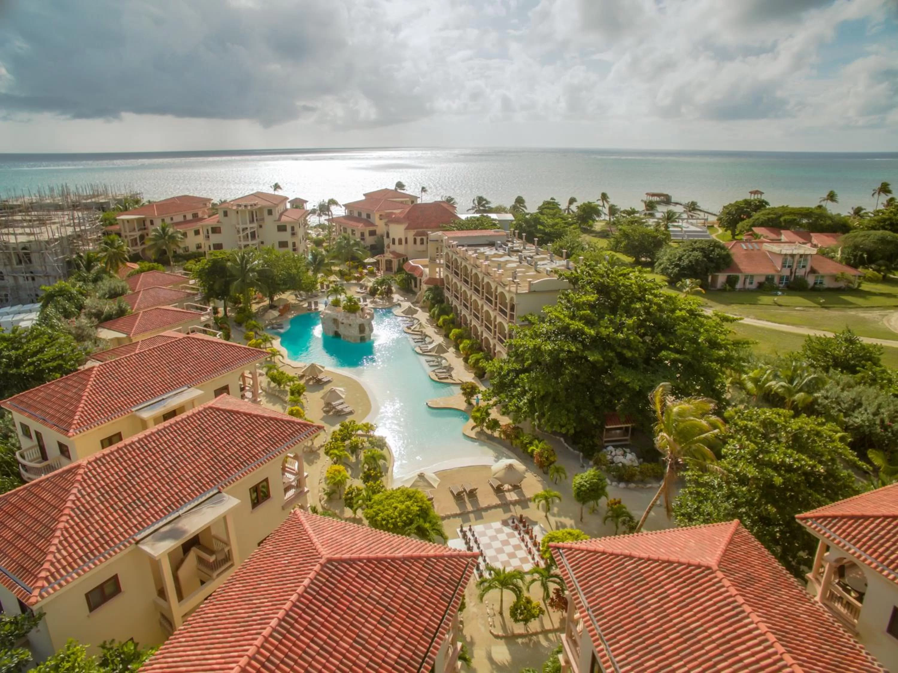 Bird's eye view in Coco Beach Resort