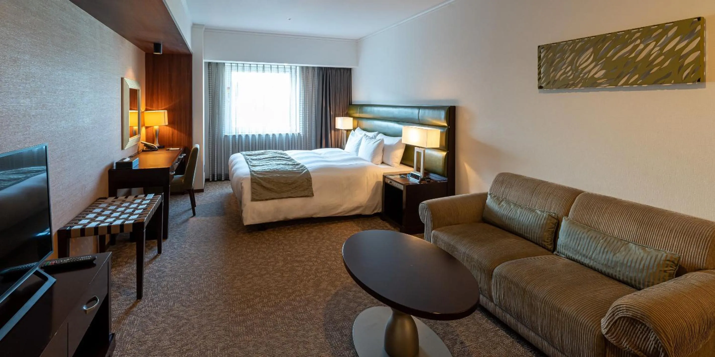 Bed in Ibis Styles Sapporo