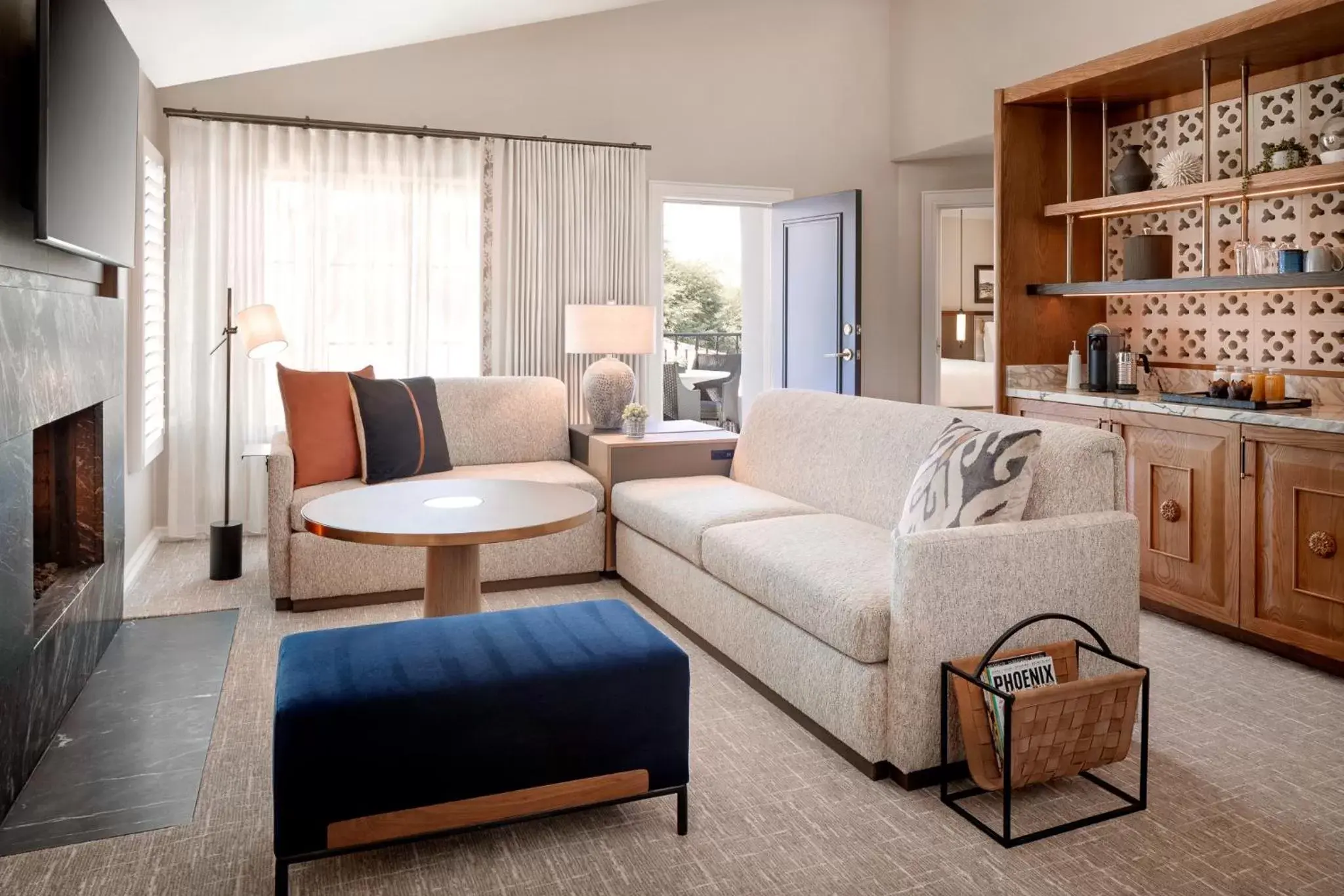 Living room, Seating Area in Fairmont Scottsdale Princess