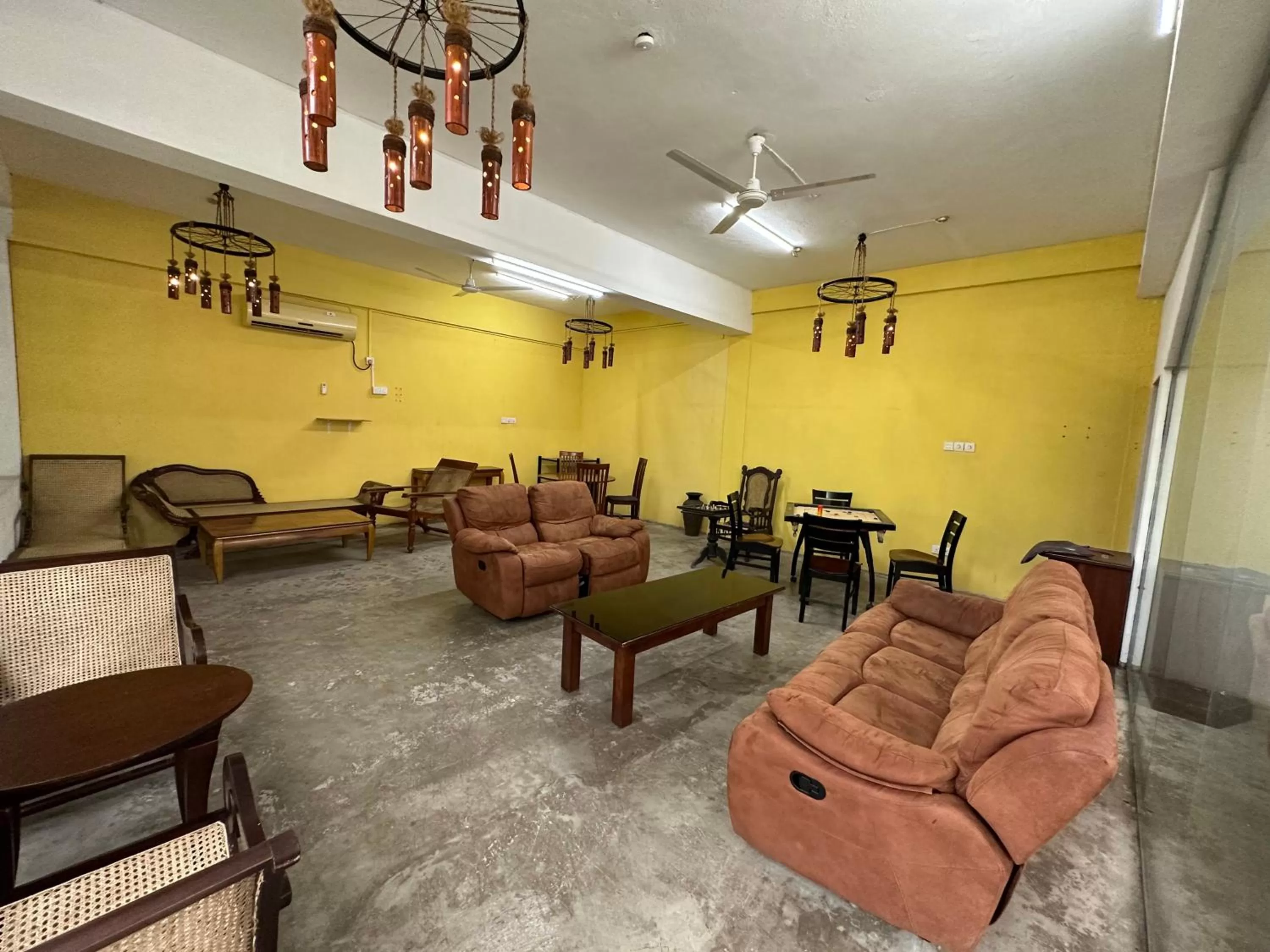 Seating area in Amaluna Resorts