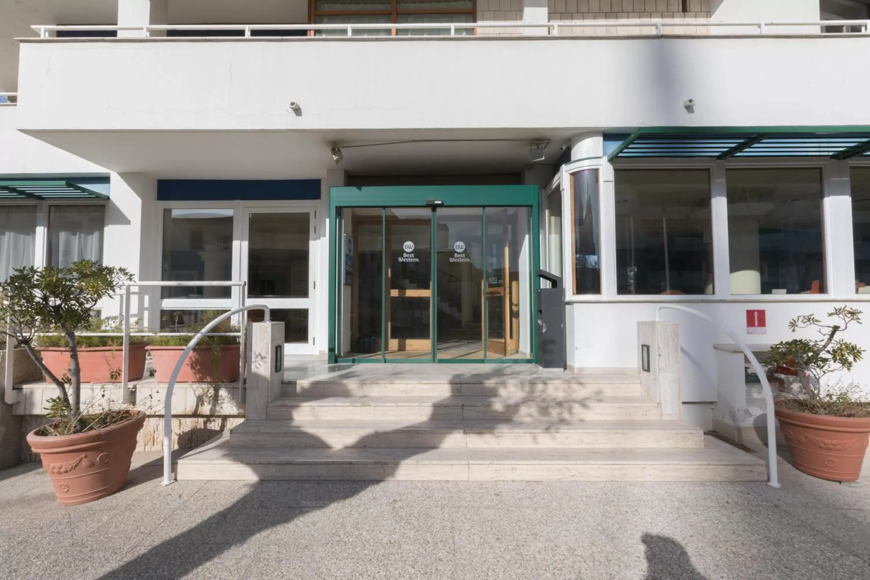 Facade/entrance in Hotel La Baia