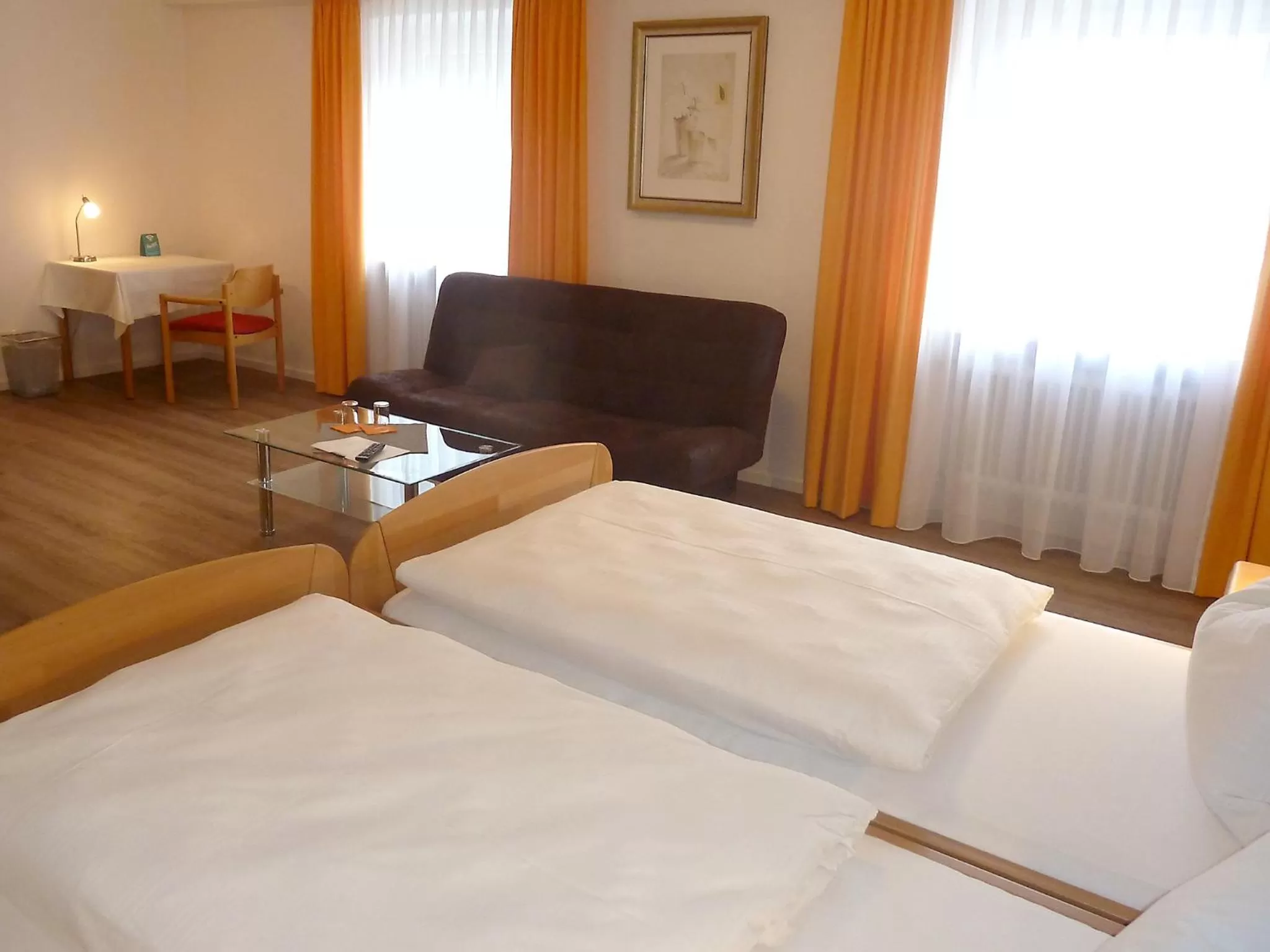 Bed in Garni Hotel Leitl GmbH