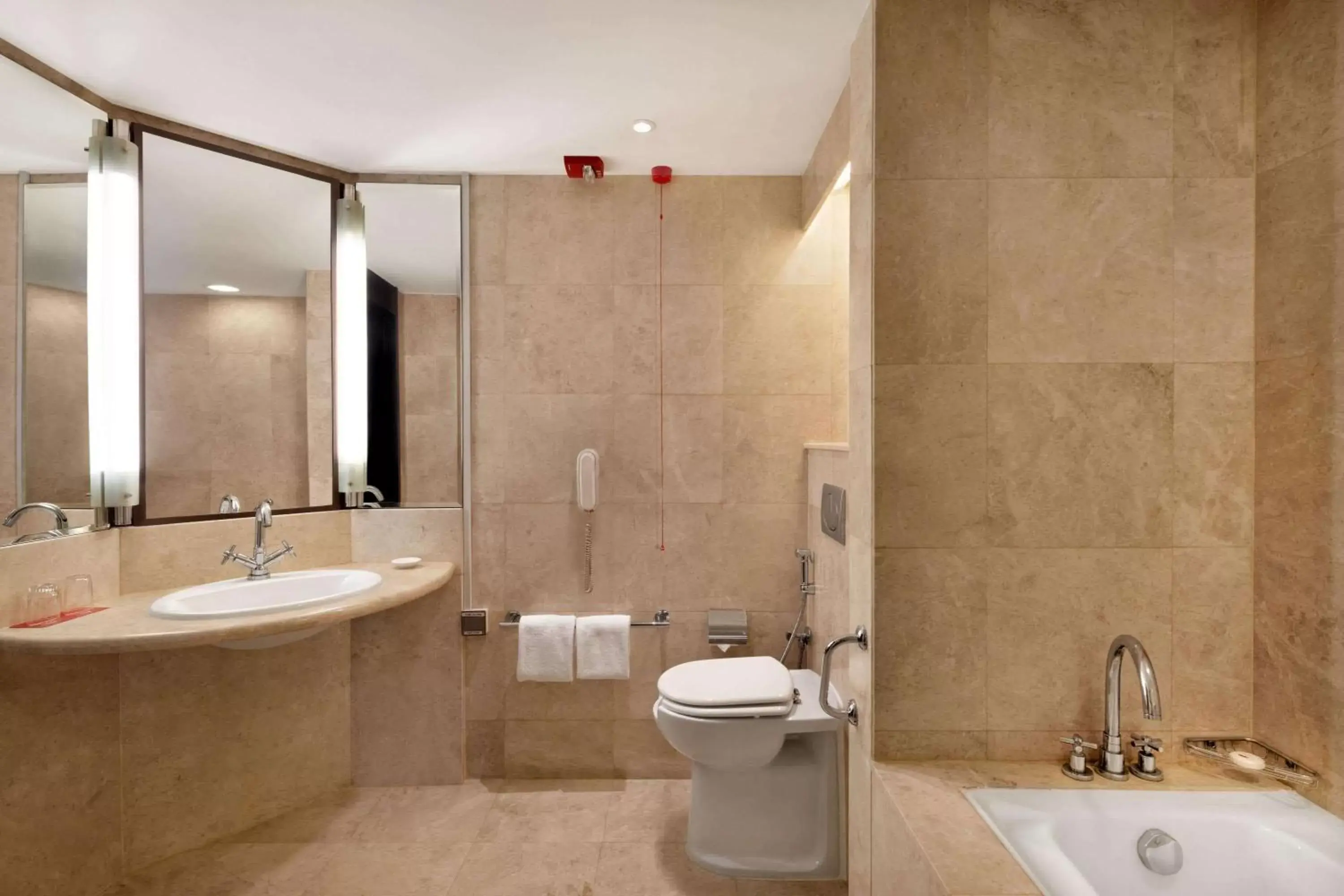 Bathroom in Ramada Plaza by Wyndham Dubai Deira