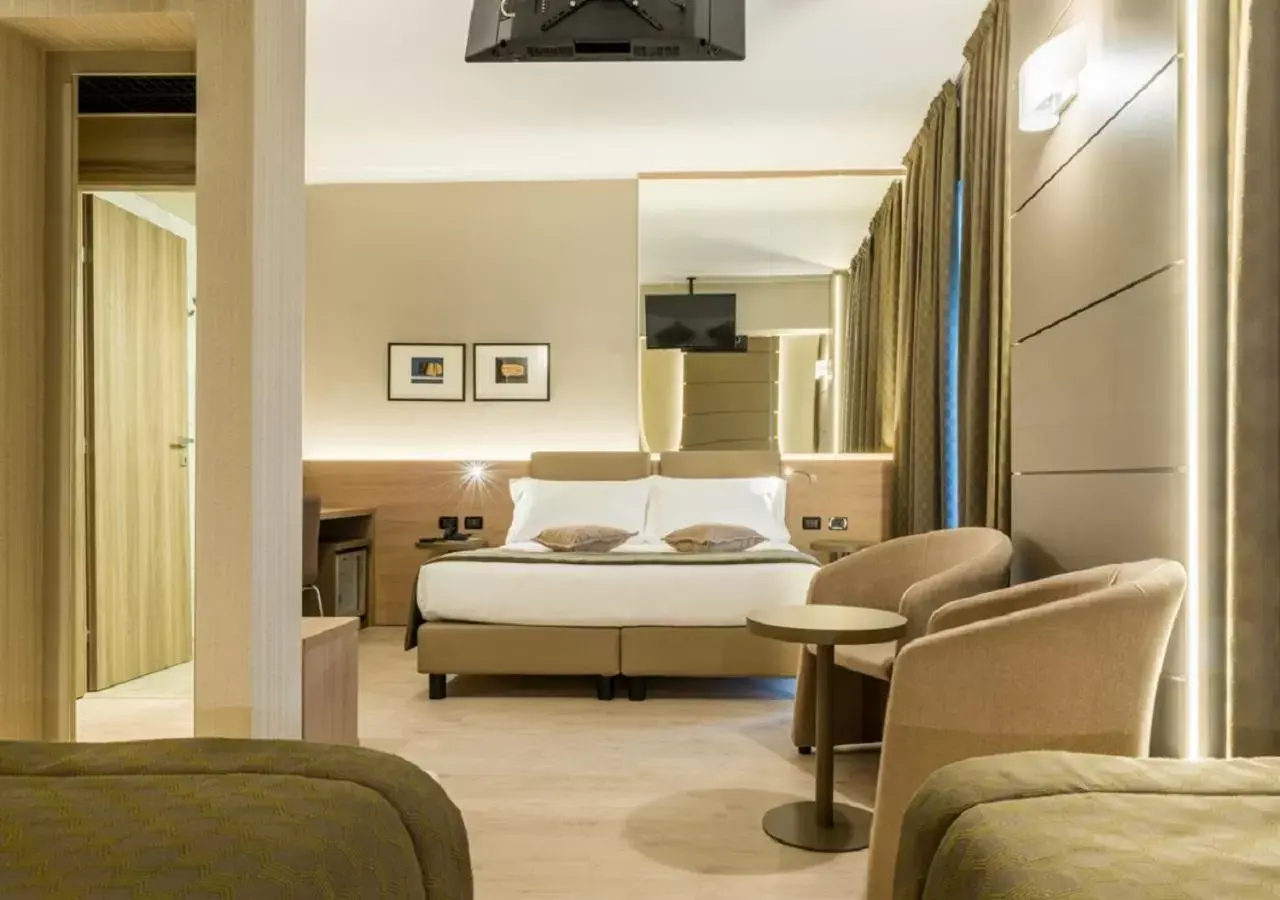 Bed in Cardano Hotel Malpensa