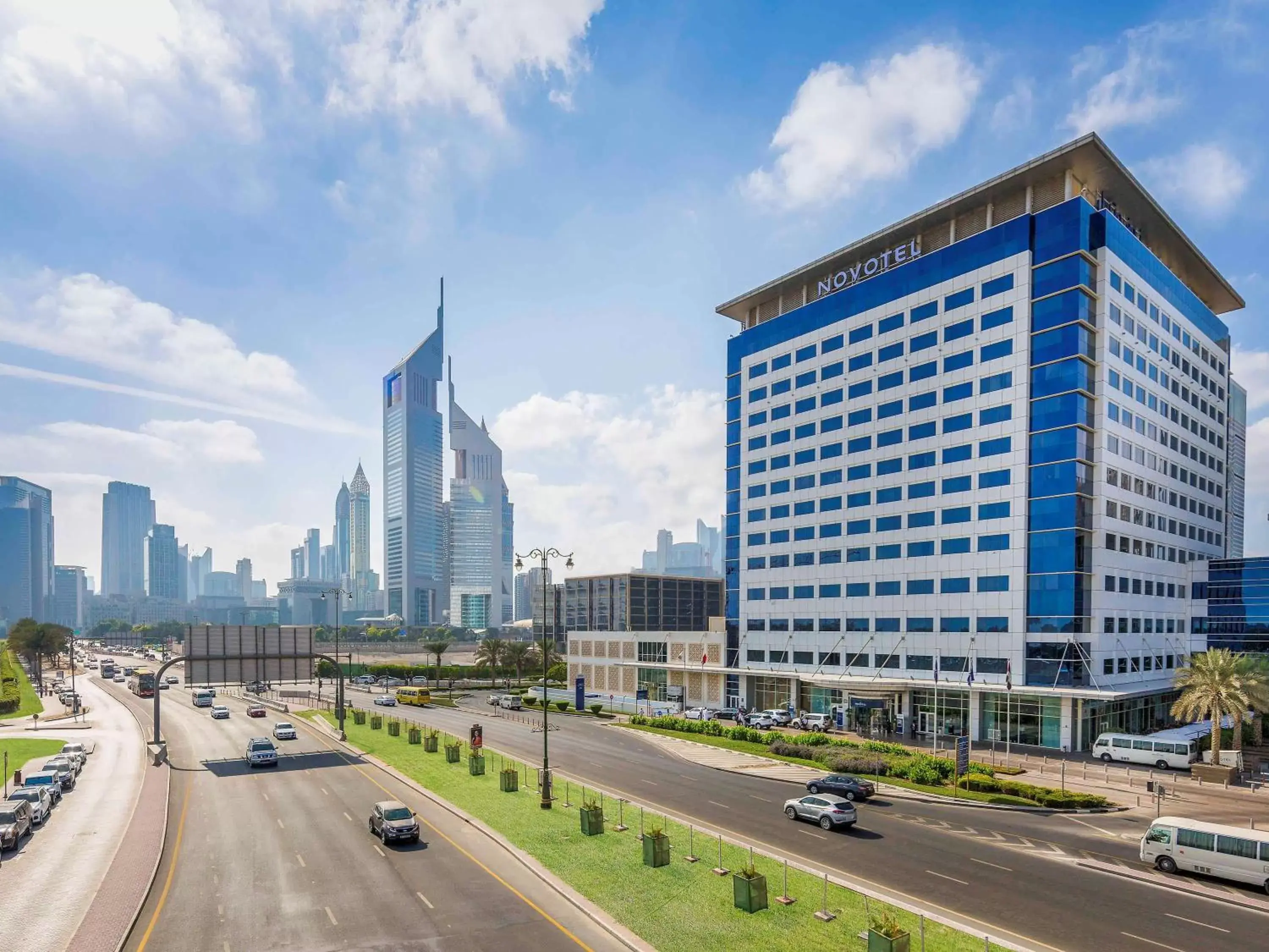 Property building in Novotel World Trade Centre Dubai