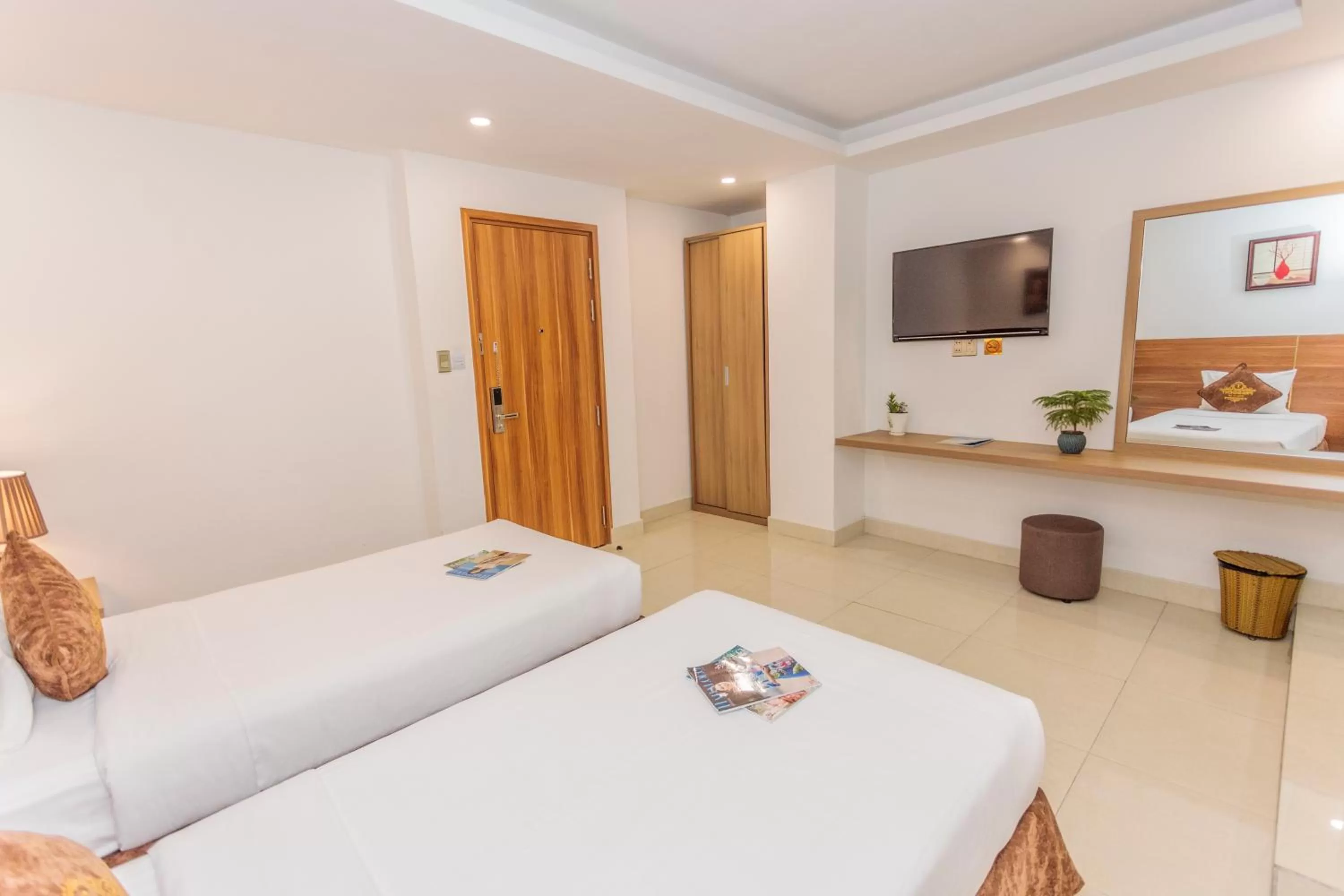 Bed in President Hotel